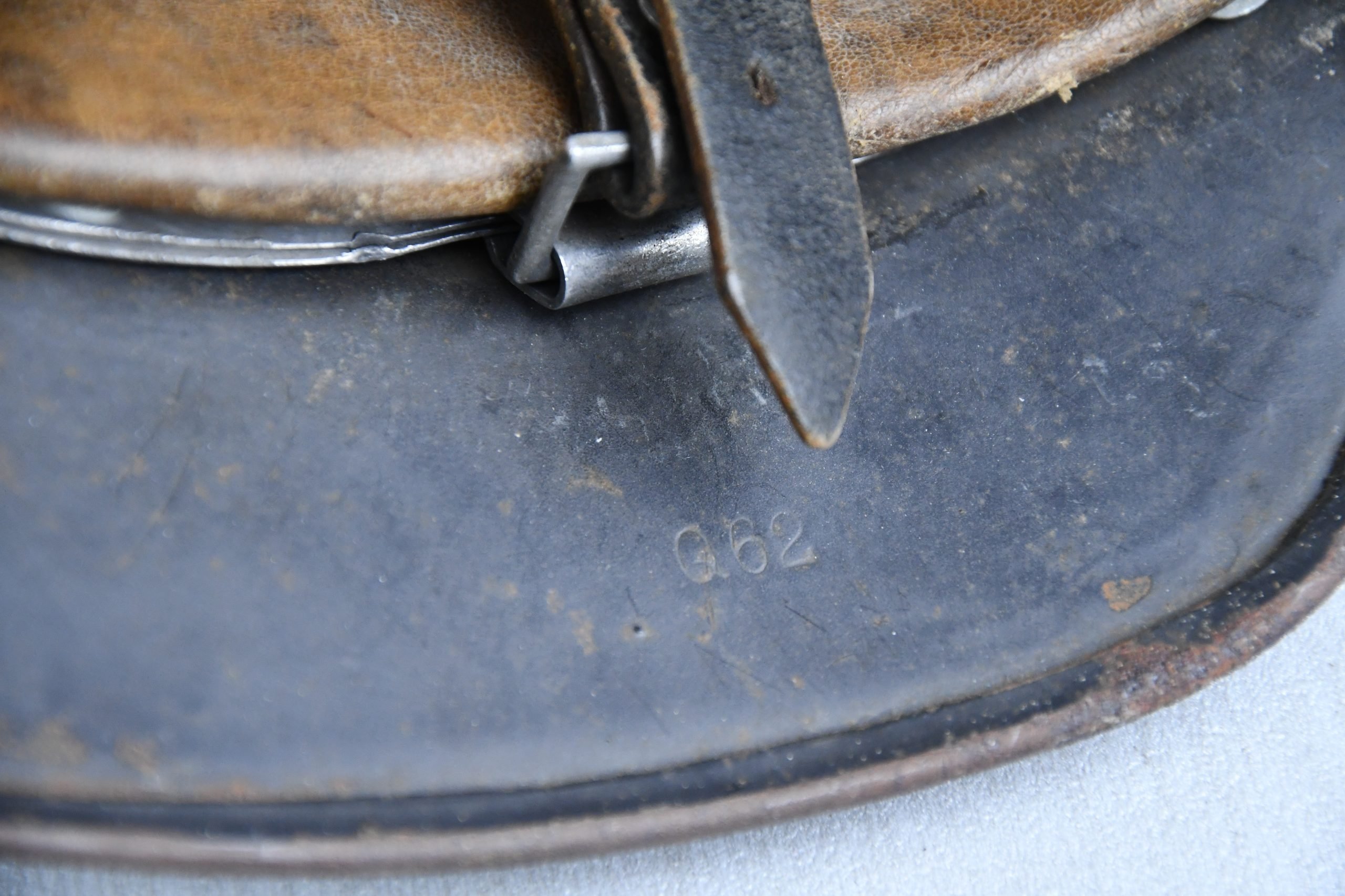 M35 Luftwaffe two tone 'Normandy' camouflage helmet Q62 — image 24