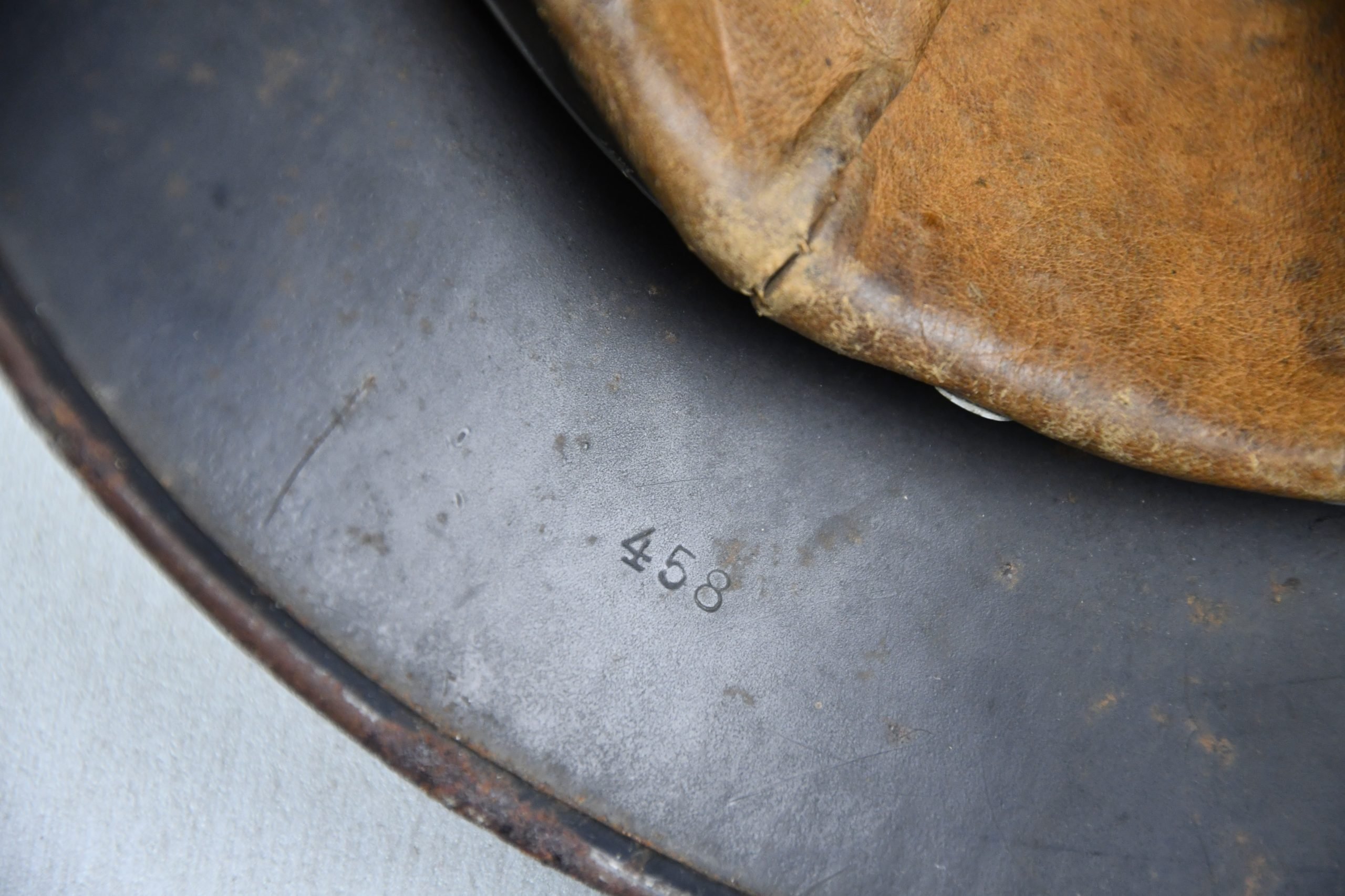 M35 Luftwaffe two tone 'Normandy' camouflage helmet Q62 — image 25