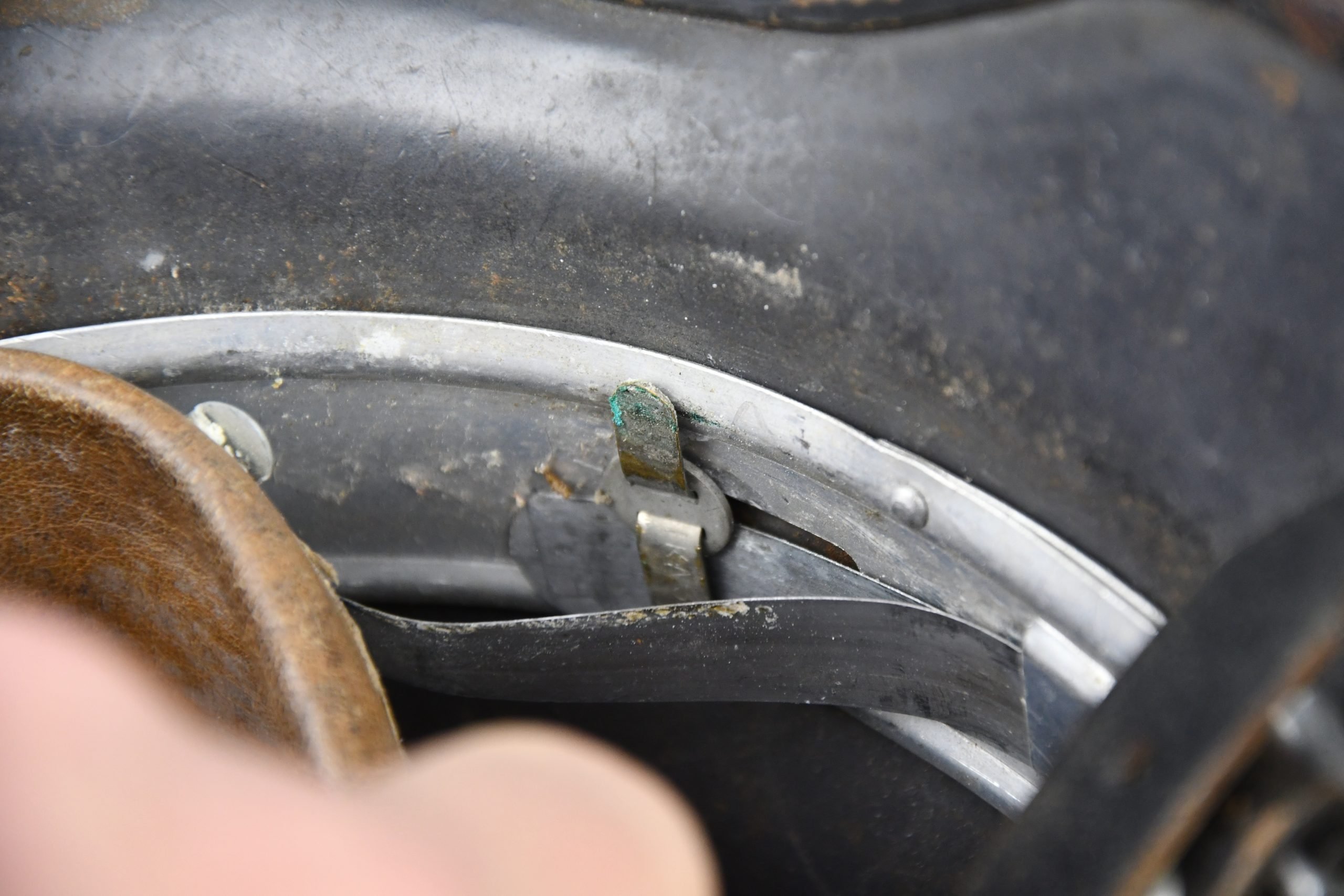 M35 Luftwaffe two tone 'Normandy' camouflage helmet Q62 — image 28