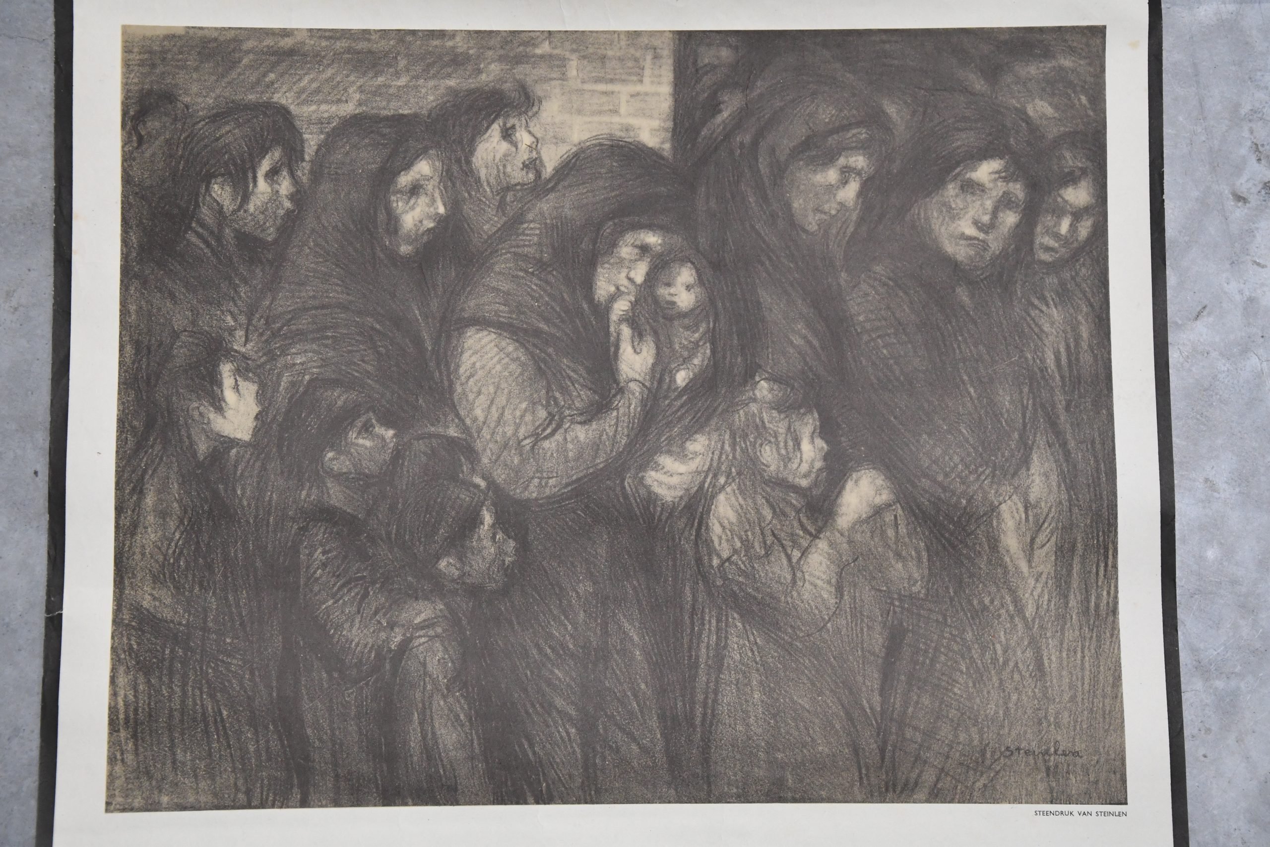 WW2 Dutch poster aimed at discouraging participation in the black market 1943 50 x 75 — image 4