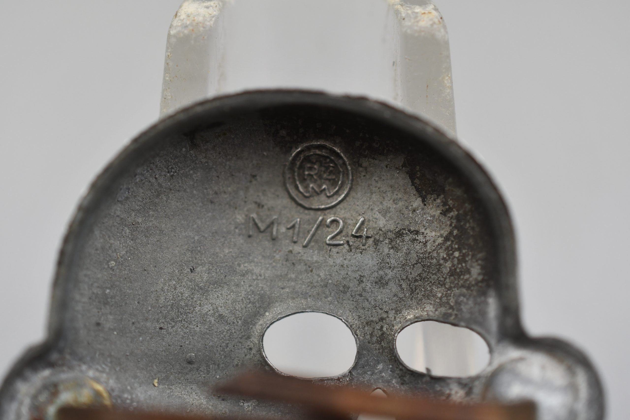 SS visor cap skull 'Totenkopf' by RZM M1/24 Overhoff & Cie — image 3