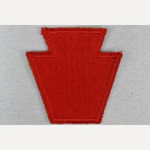 US WWII 28th Infantry Division 'Keystone Division' shoulder patch