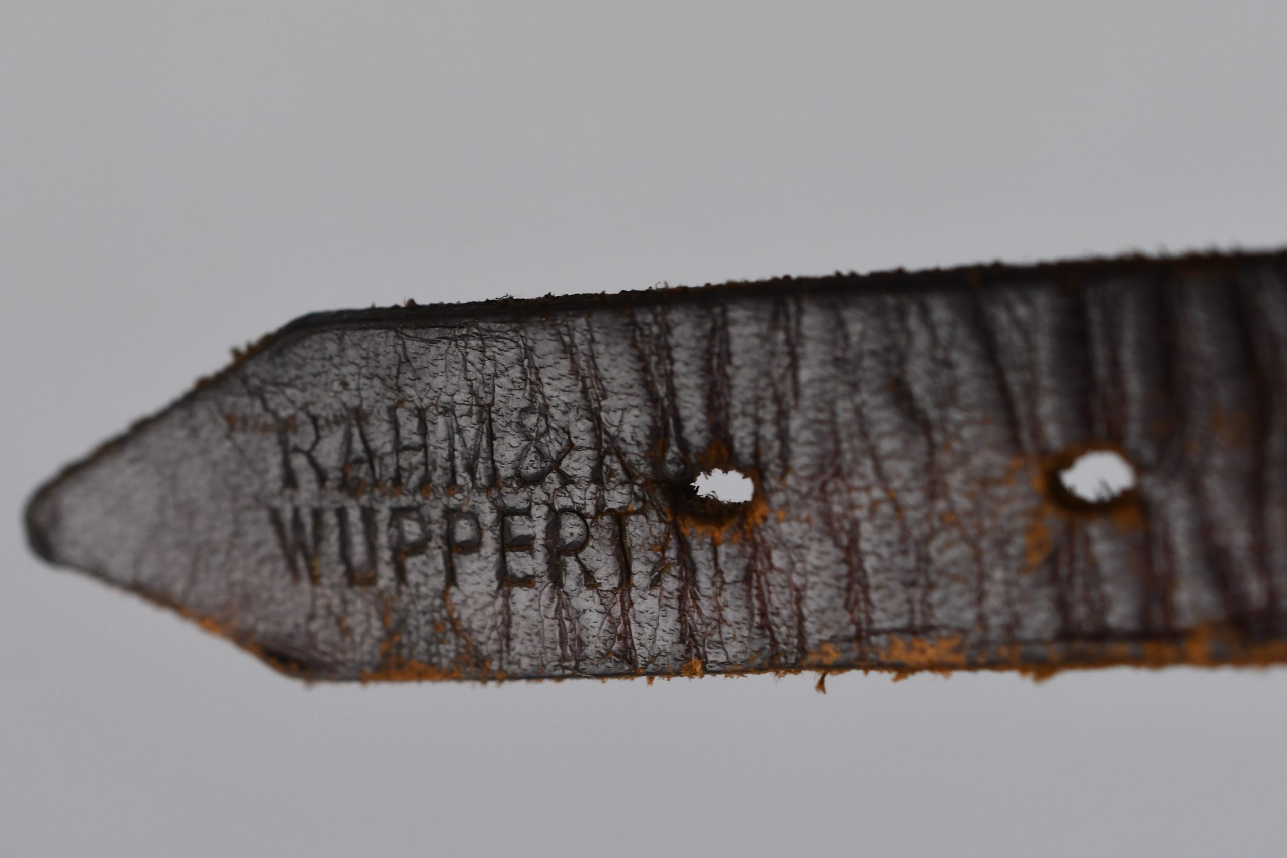 German helmet chin strap by Rahm & Kampmann 1942 — image 5