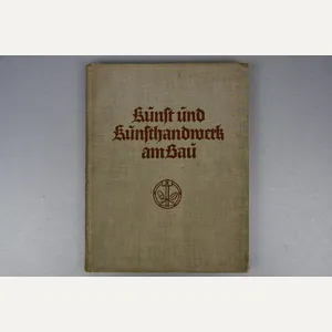 Hardcover book Kunst und Kunsthandwerk am Bau, third edition, published …
