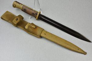 Wehrmacht 'Afrikakorps' K98 bayonet by S/239 'Richard Herder' 1936