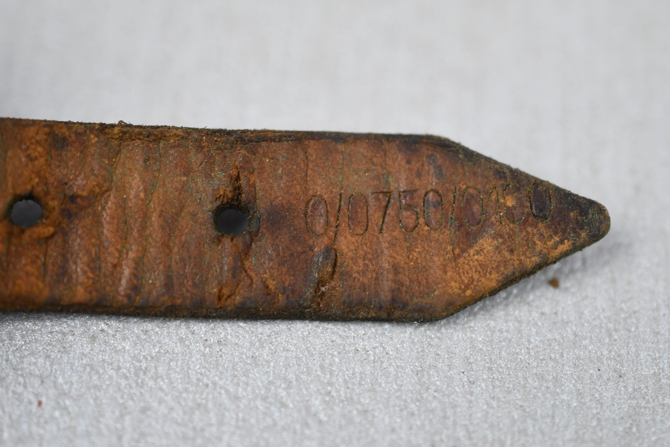 German helmet chin strap with RBNr. — image 4