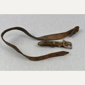 German helmet chin strap with RBNr.