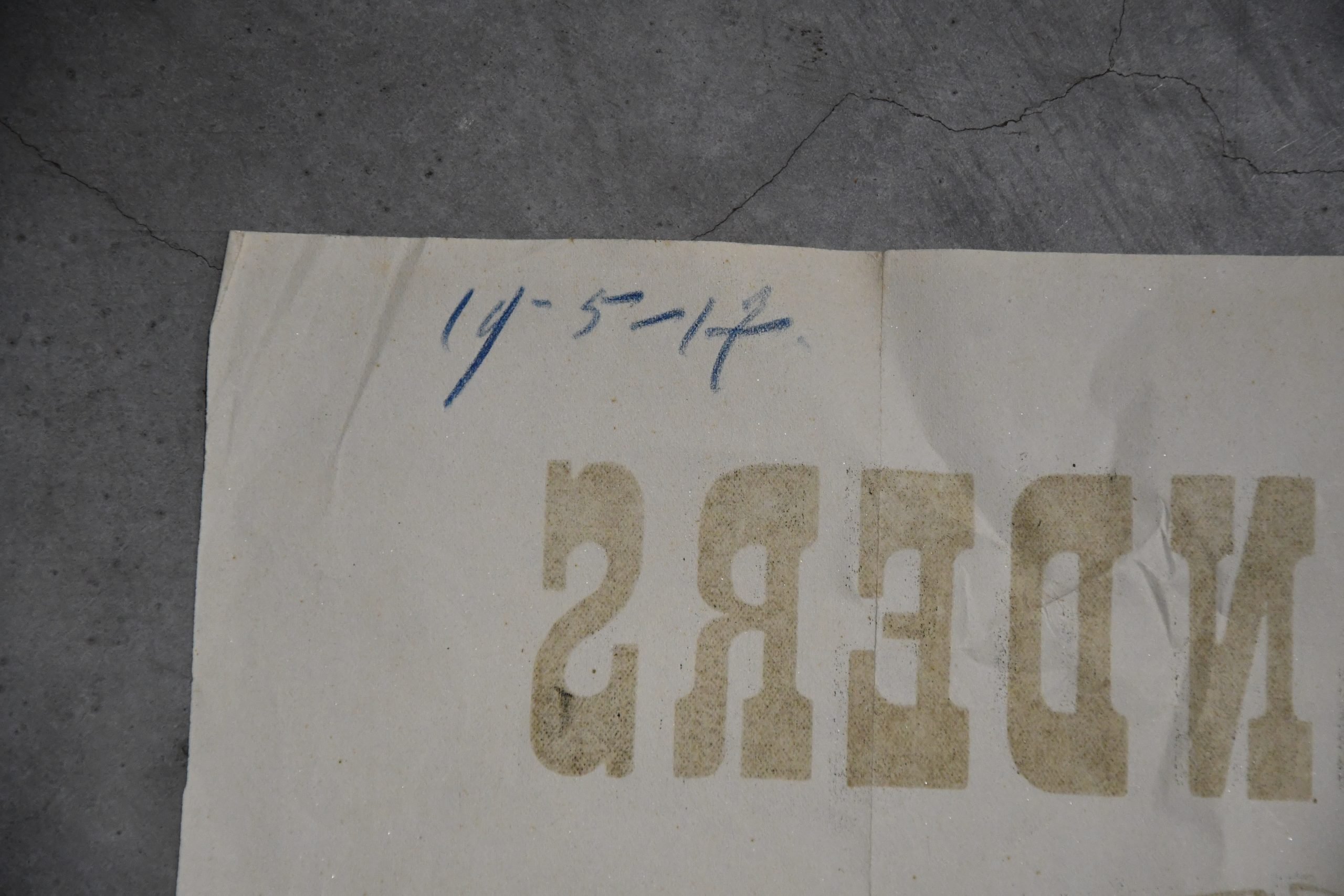 Original WWI German Occupation Poster 'Leghoenders' – Moerbeke / Lokeren – 1917 – 55 × 36 cm — image 4