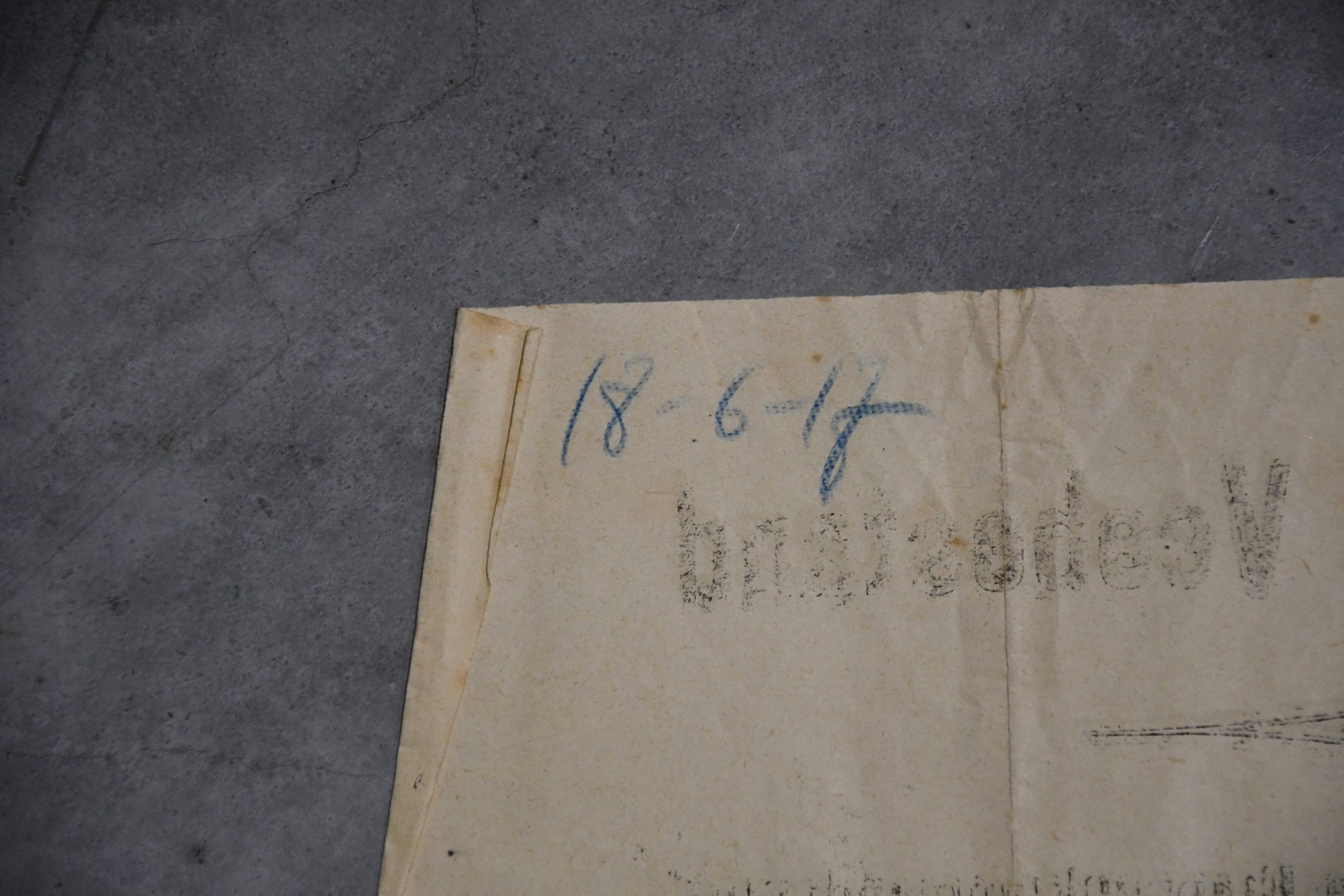 Original WWI Belgian Occupation Poster 'Veranderingen in het Veebestand / Springstieren' – Moerbeke / Lokeren – 1917 – approx. 55 × 36 cm — image 3