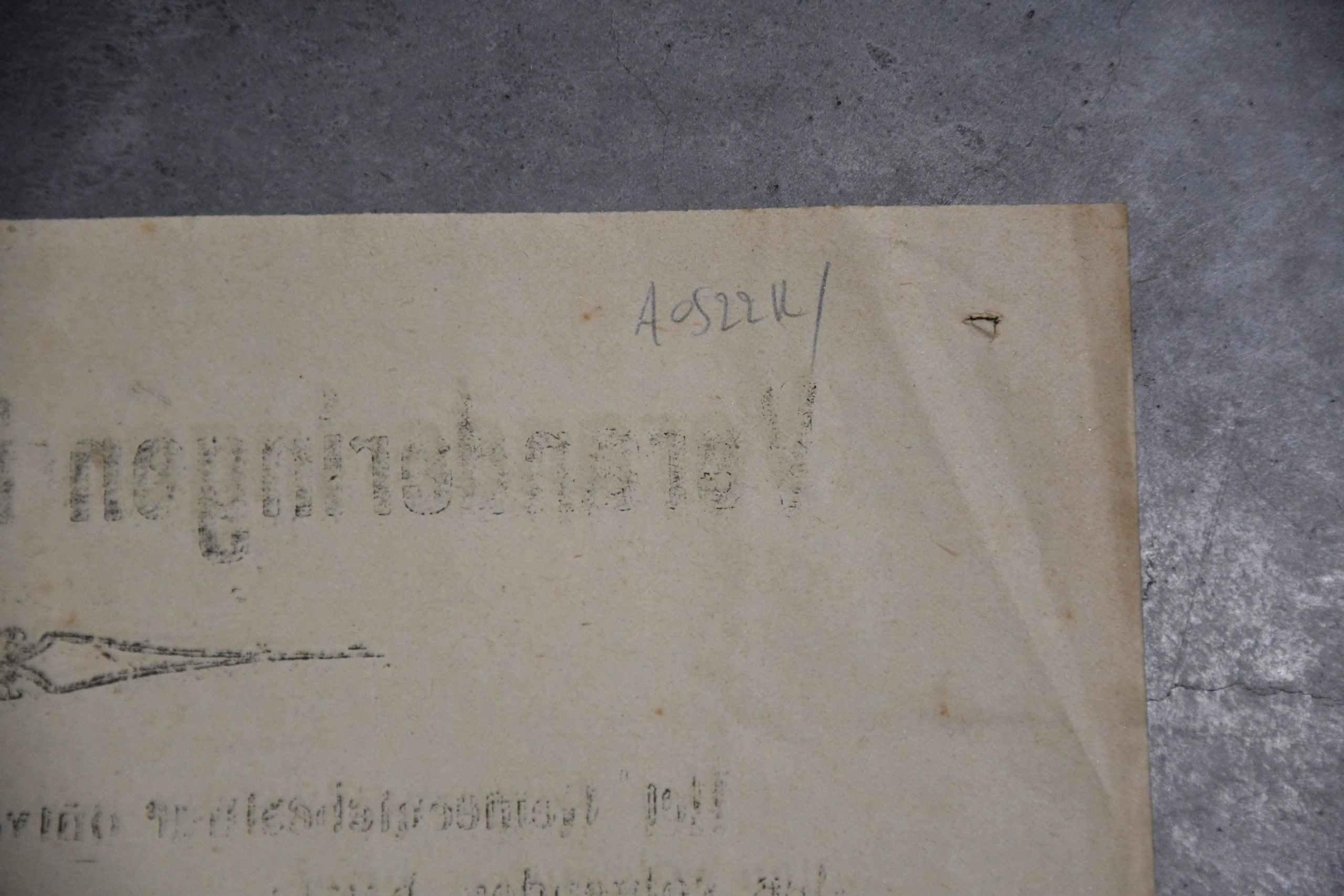 Original WWI Belgian Occupation Poster 'Veranderingen in het Veebestand / Springstieren' – Moerbeke / Lokeren – 1917 – approx. 55 × 36 cm — image 4