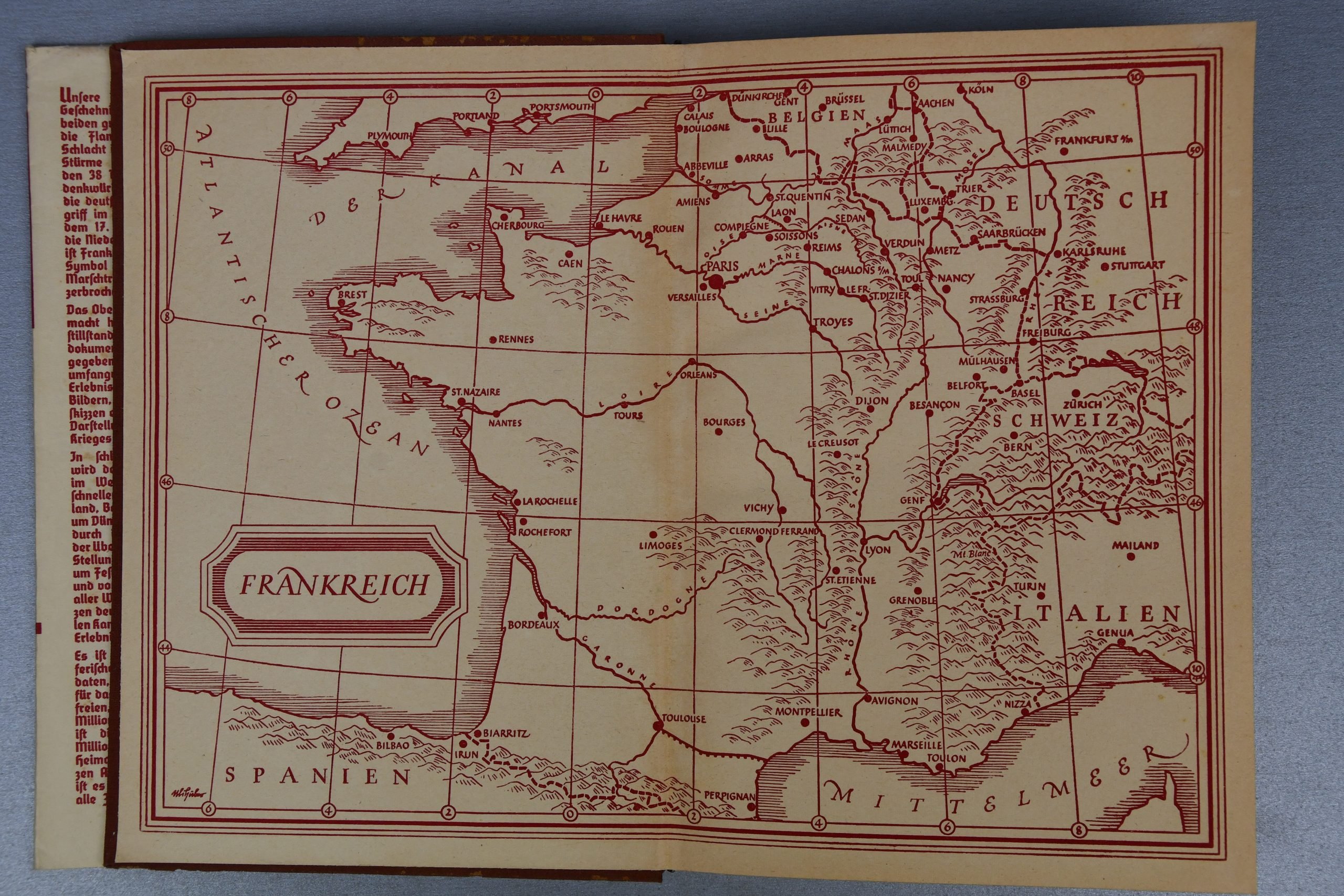 Hardcover book Sieg über Frankreich – Berichte und Bilder by the Oberkommando der Wehrmacht. — image 2