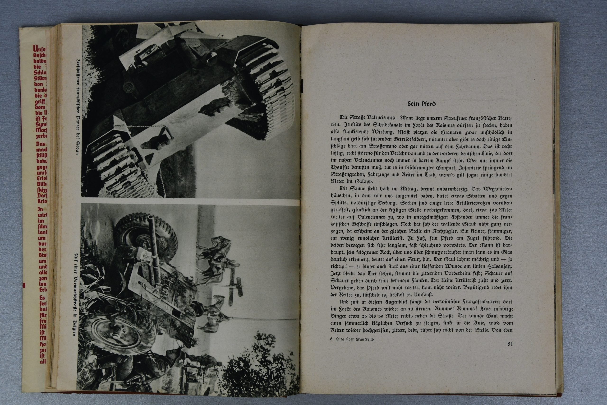 Hardcover book Sieg über Frankreich – Berichte und Bilder by the Oberkommando der Wehrmacht. — image 4