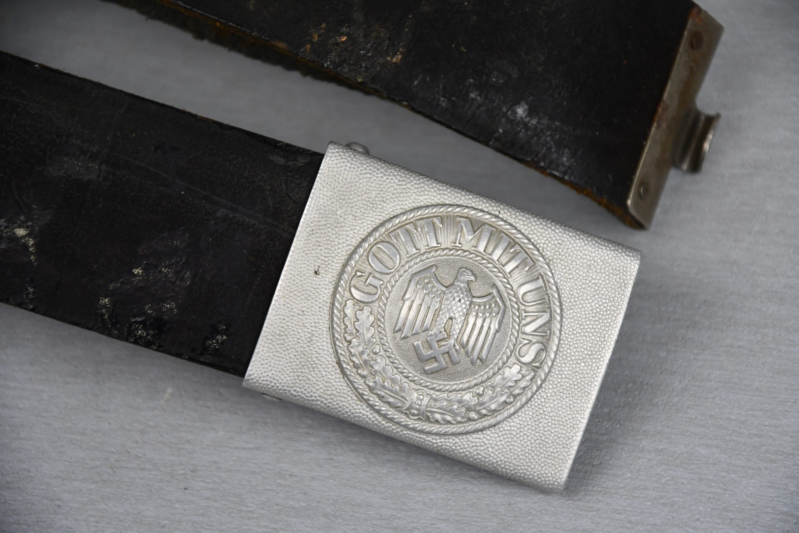 Army (Heer) lacquered parade belt with buckle — image 4