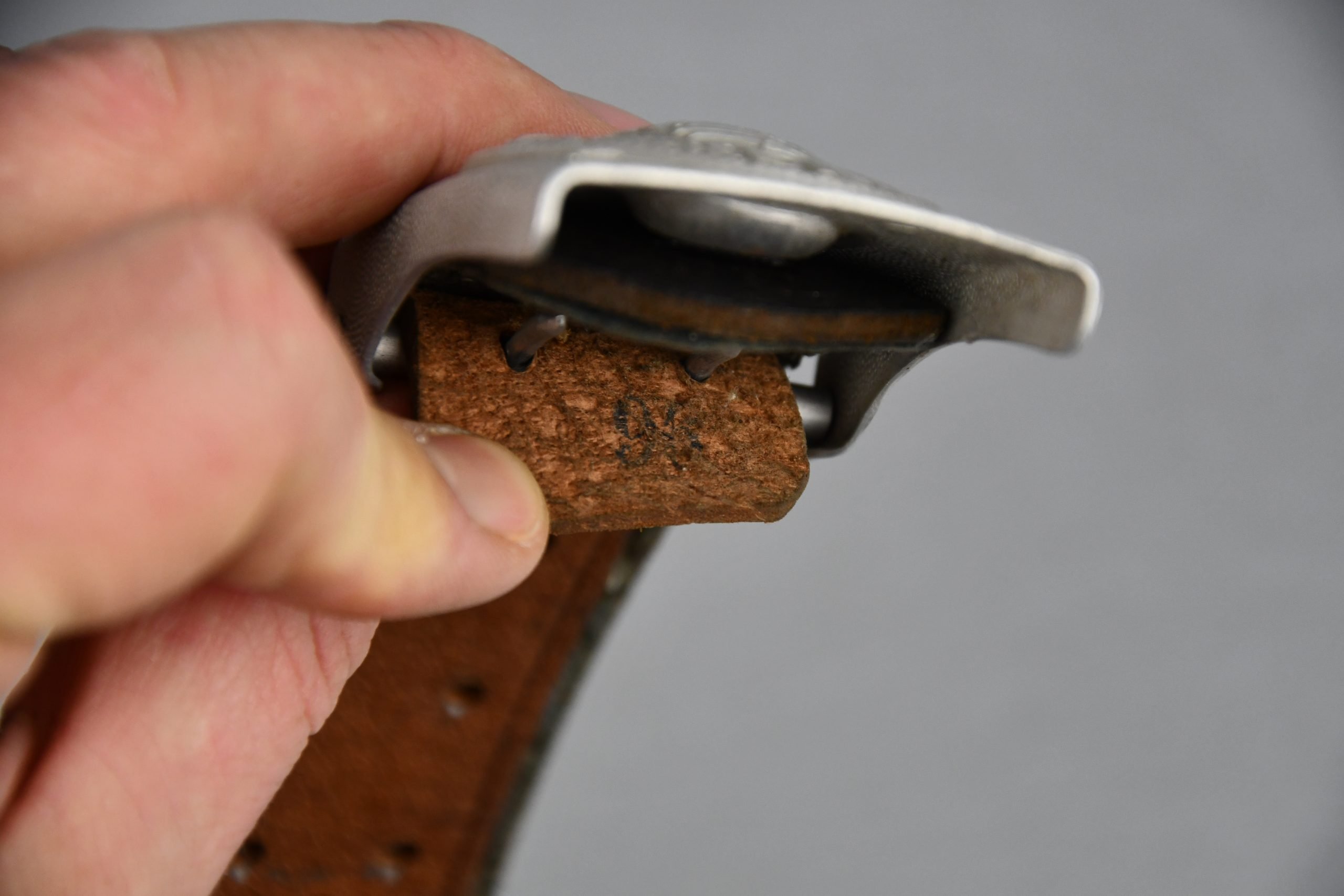 Army (Heer) lacquered parade belt with buckle — image 7