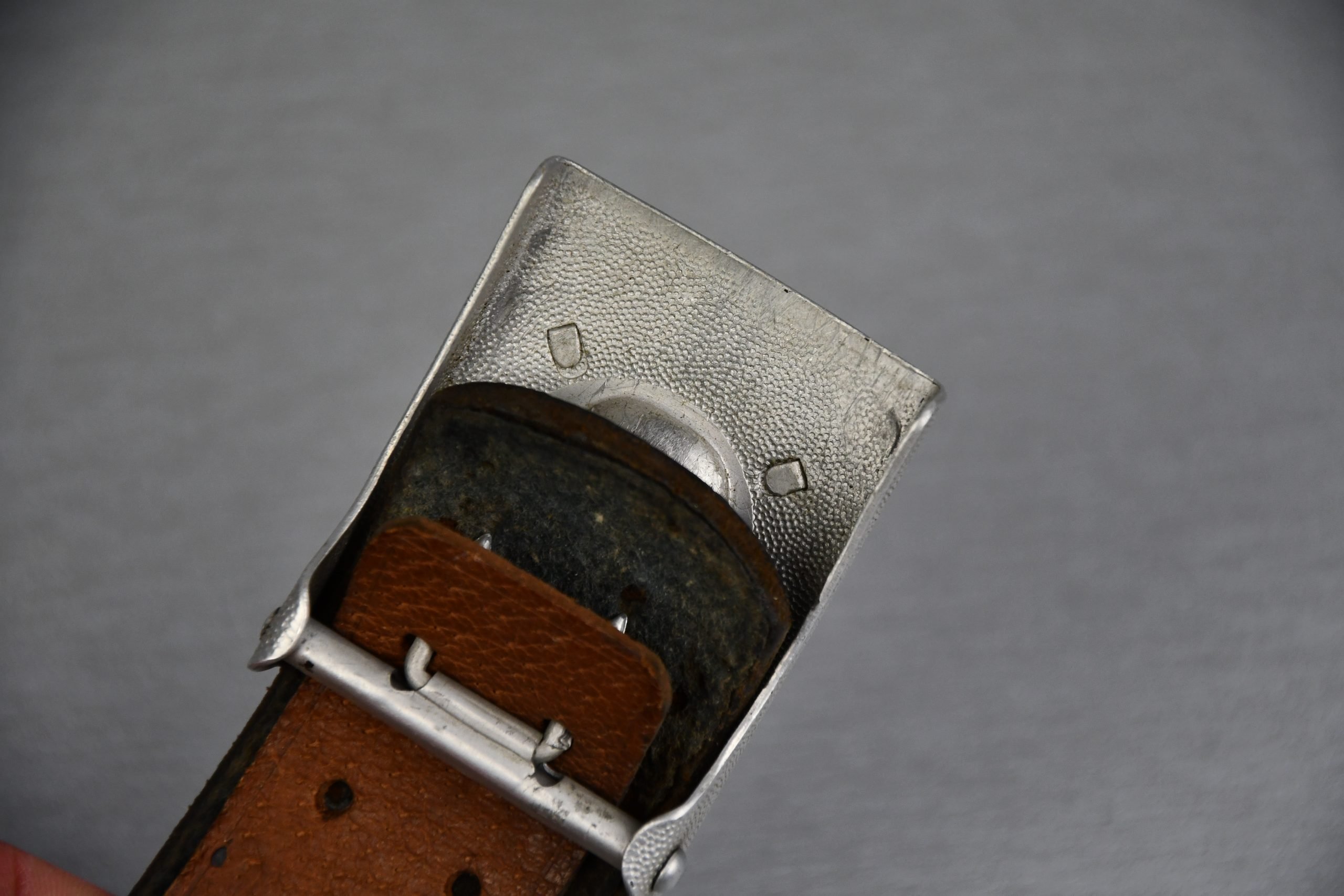 Army (Heer) lacquered parade belt with buckle — image 8