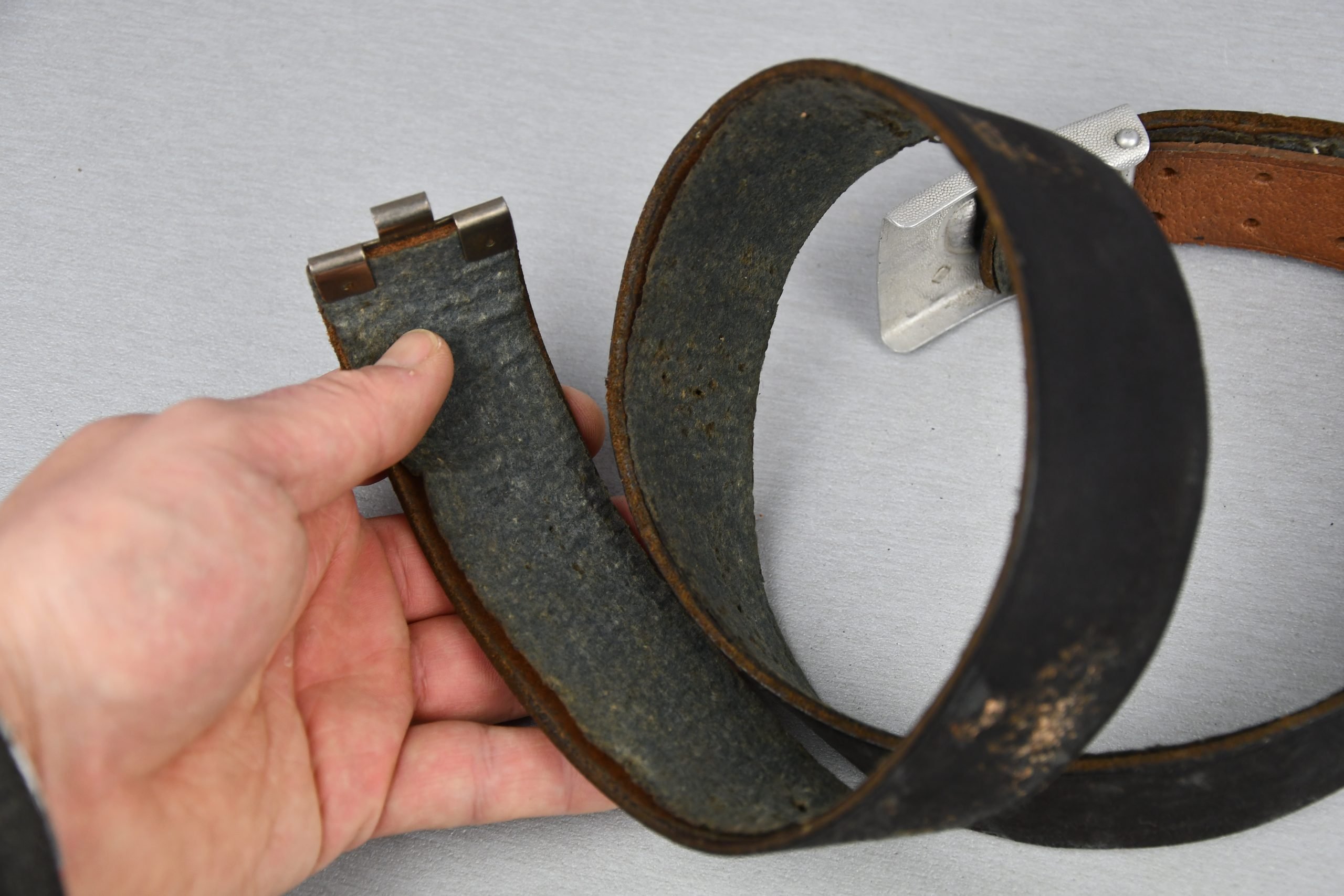 Army (Heer) lacquered parade belt with buckle — image 9