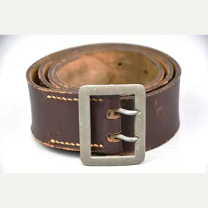 Red-Brown Leather Wehrmacht officer 'Zweidorn' double claw