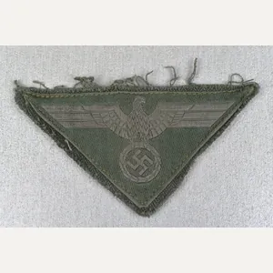 Uniform removed 'cut-off' army (Heer) breast eagle