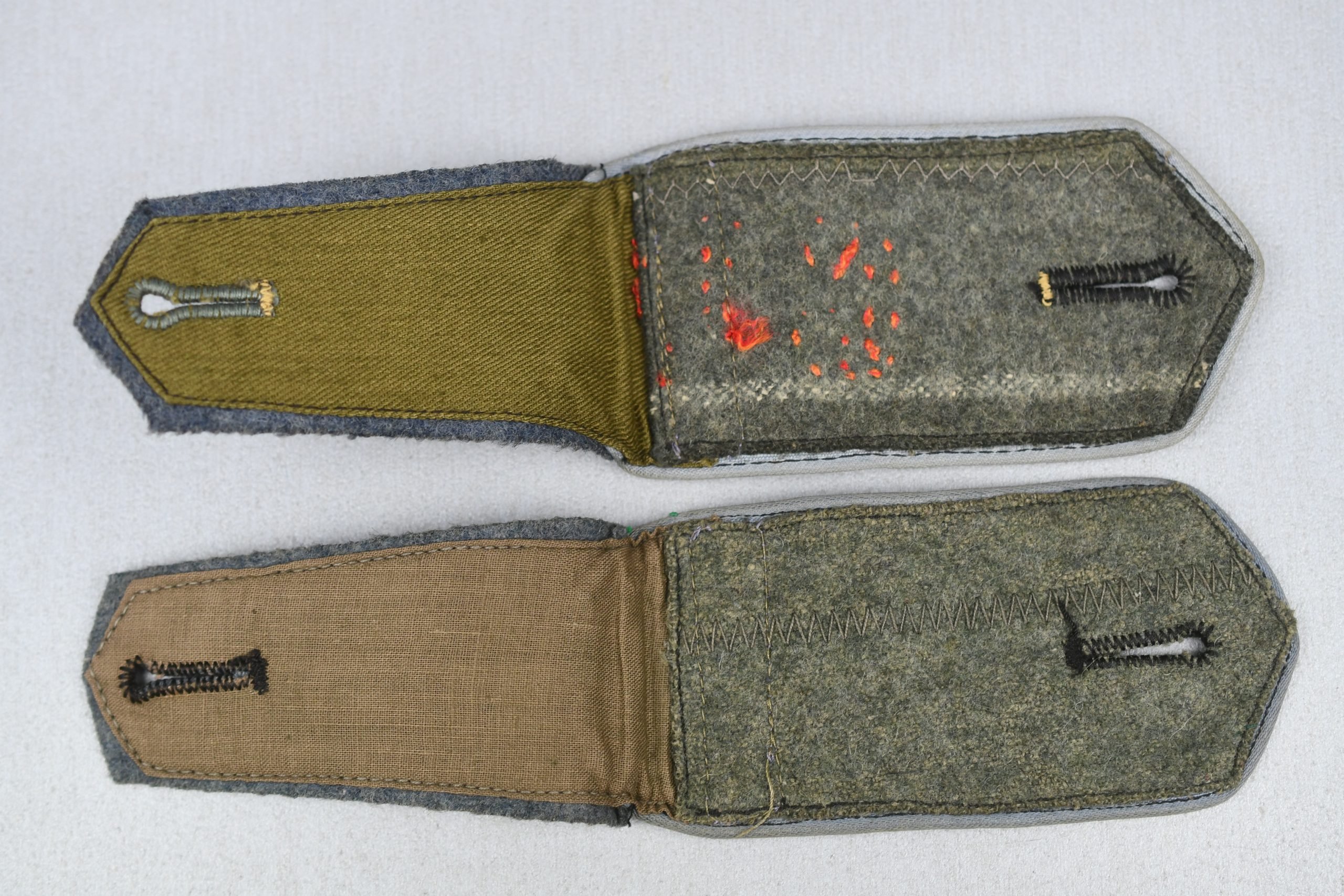 Wehrmacht eastern volunteer 'Ostvölker' shoulder boards 'Turkistanisches Legion' — image 3