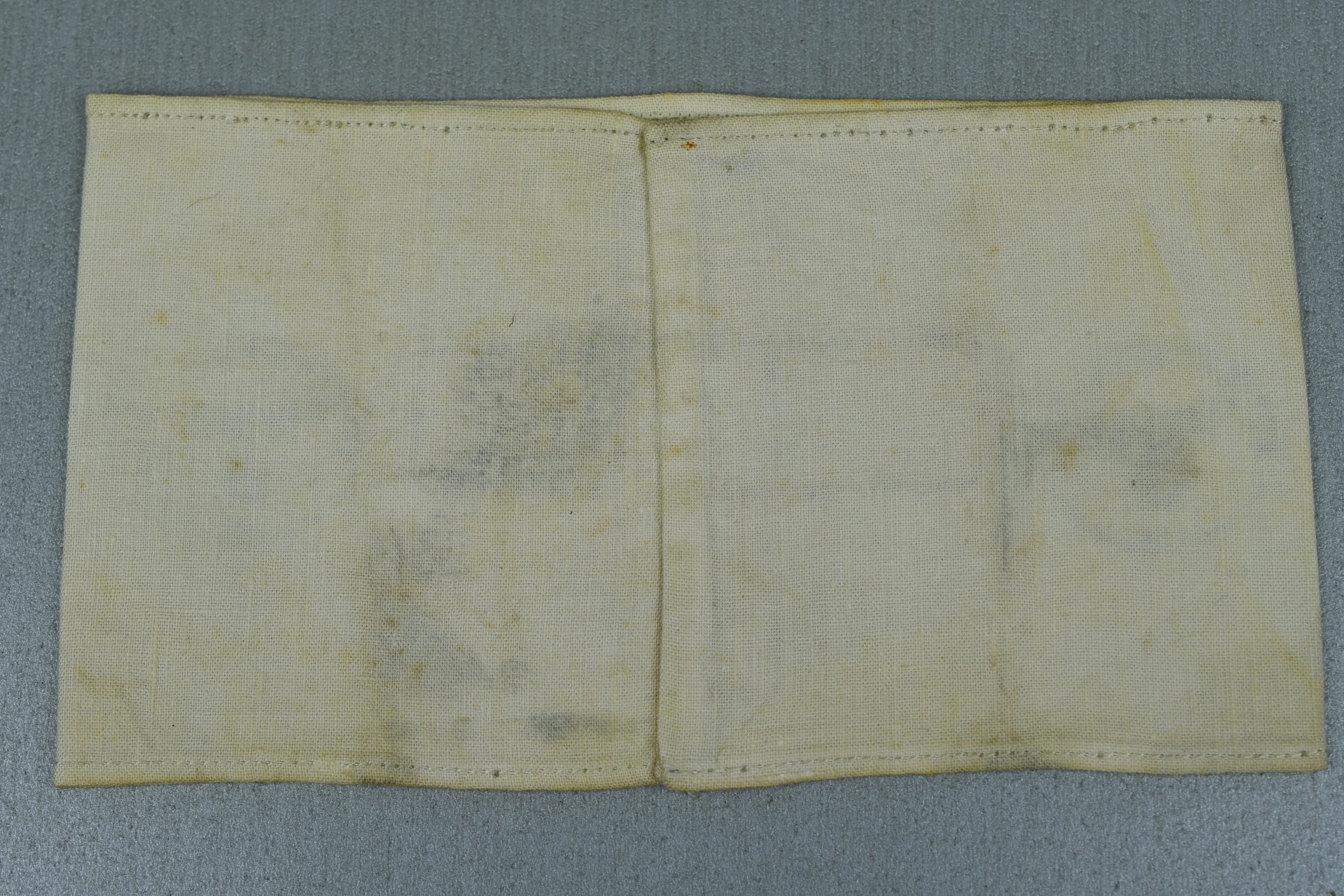 Wehrmacht medic 'Sanitäter' armband with Reserve Lazaret acceptance stamp — image 4