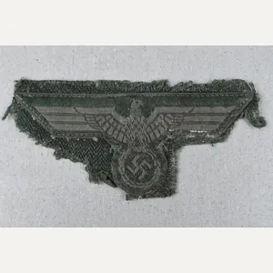 Uniform removed 'cut-off' army (Heer) breast eagle