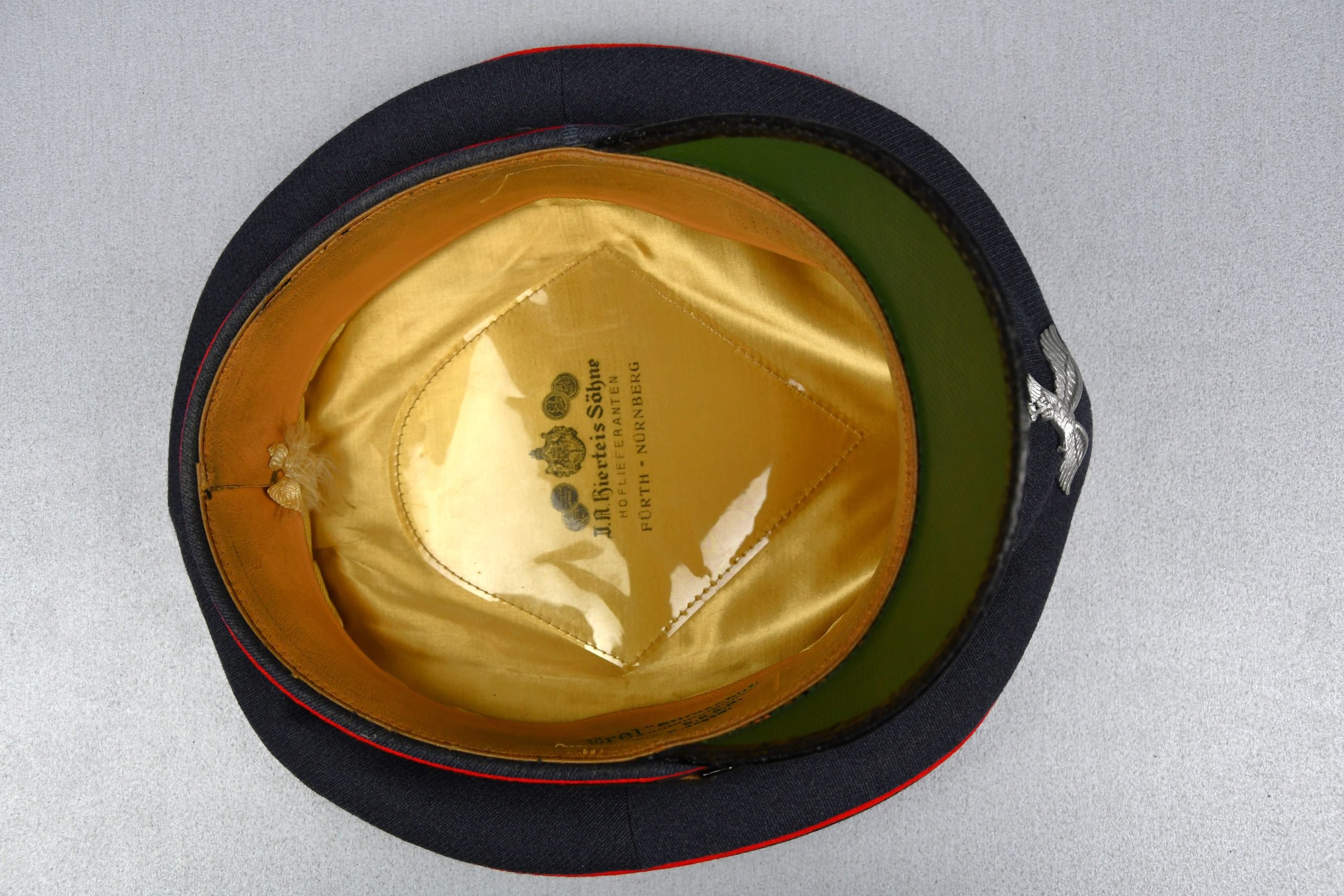 Luftwaffe enlisted anti-aircraft 'Flak' visor cap by Erel – J.A. Hierteis Söhne — image 7