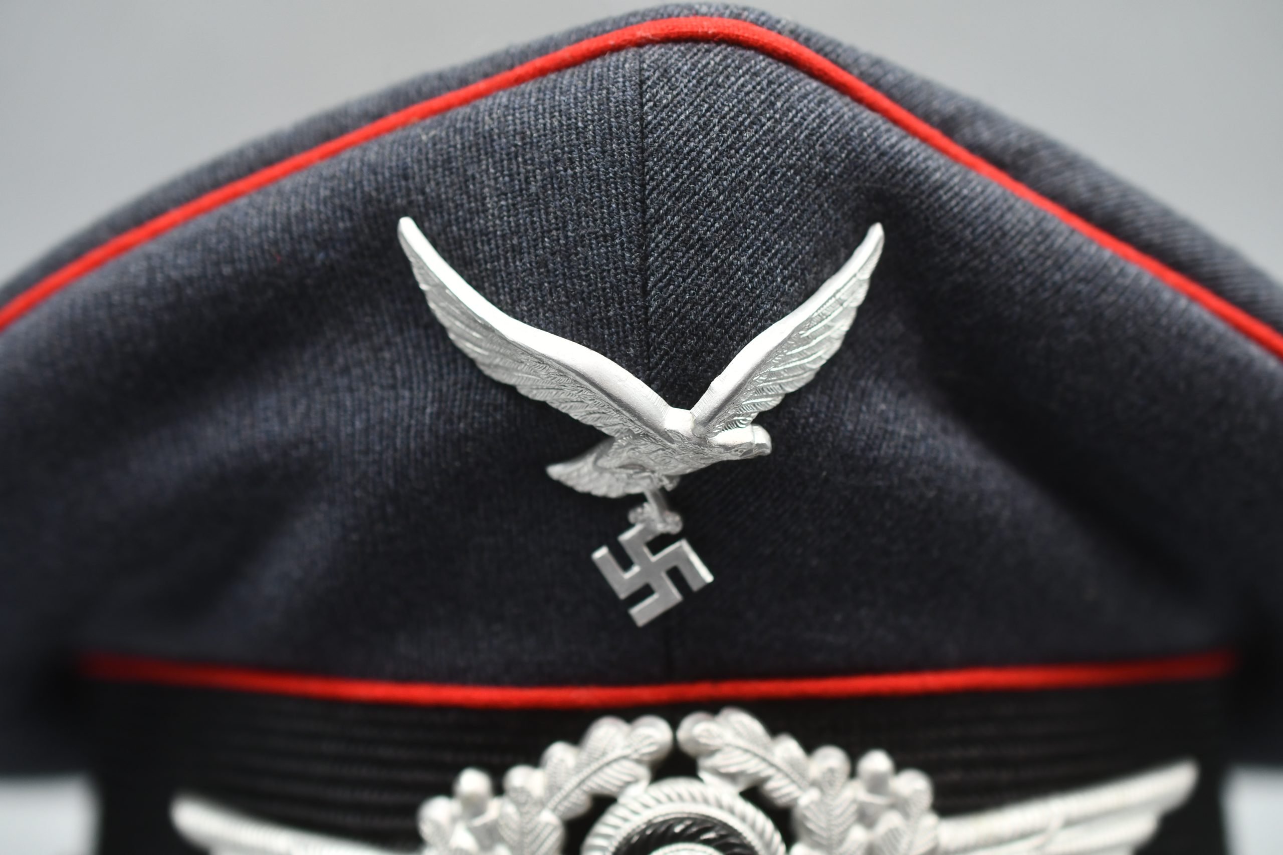 Luftwaffe enlisted anti-aircraft 'Flak' visor cap by Erel – J.A. Hierteis Söhne — image 8
