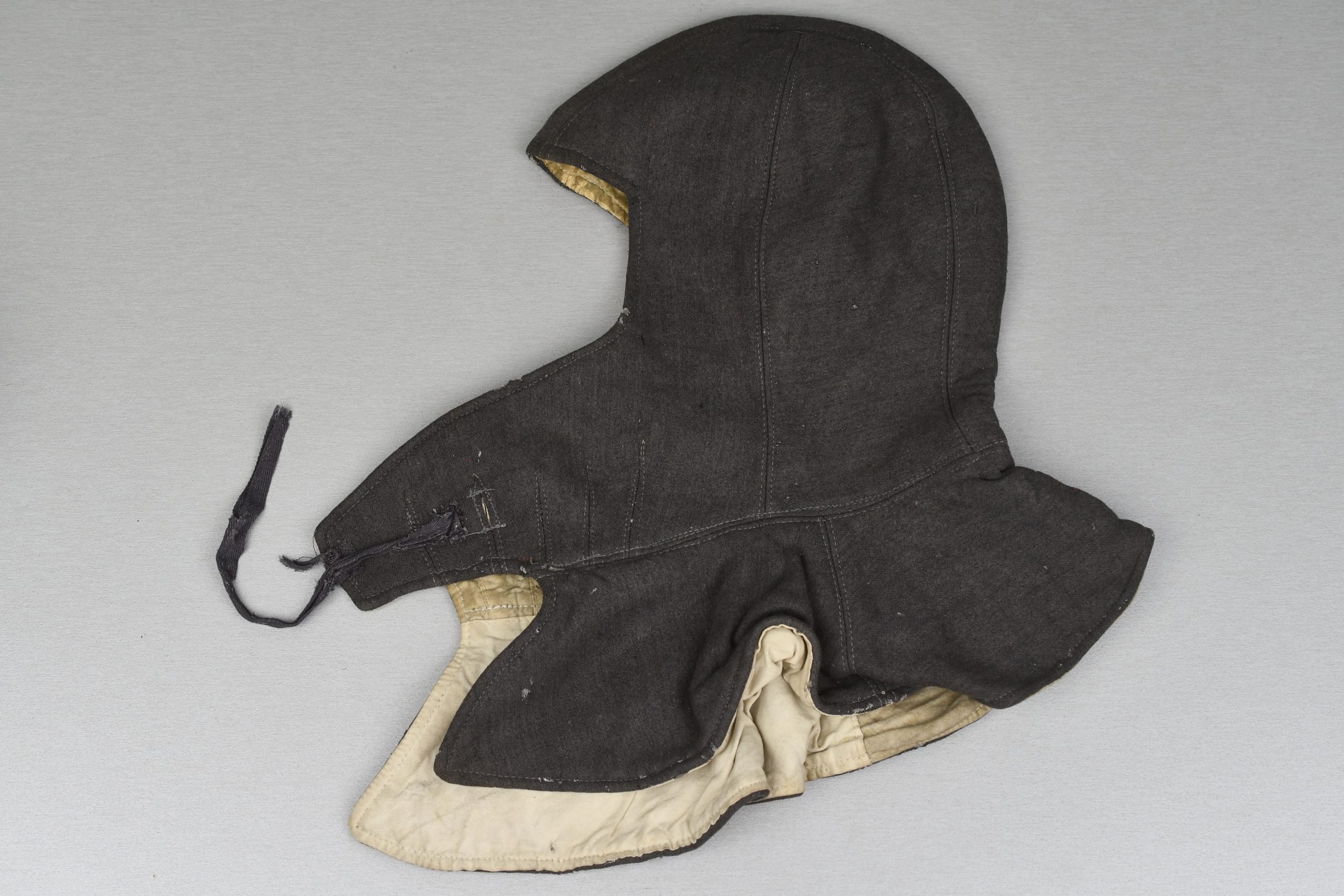 Wehrmacht – SS grey winter head cover 'Kopfhaube' — image 3