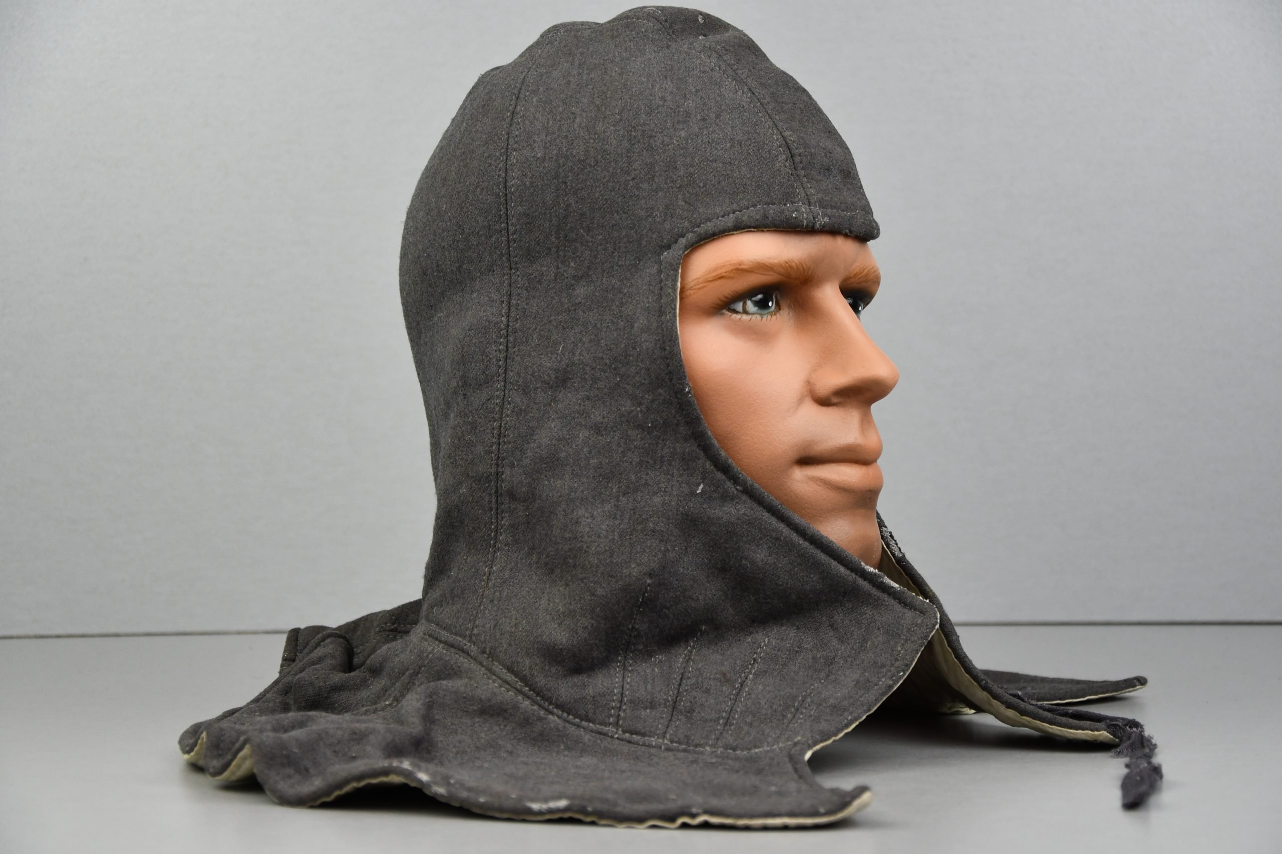 Wehrmacht – SS grey winter head cover 'Kopfhaube' — image 9
