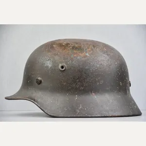 M40 Heer/Waffen-SS no decal steel helmet Q64 1943