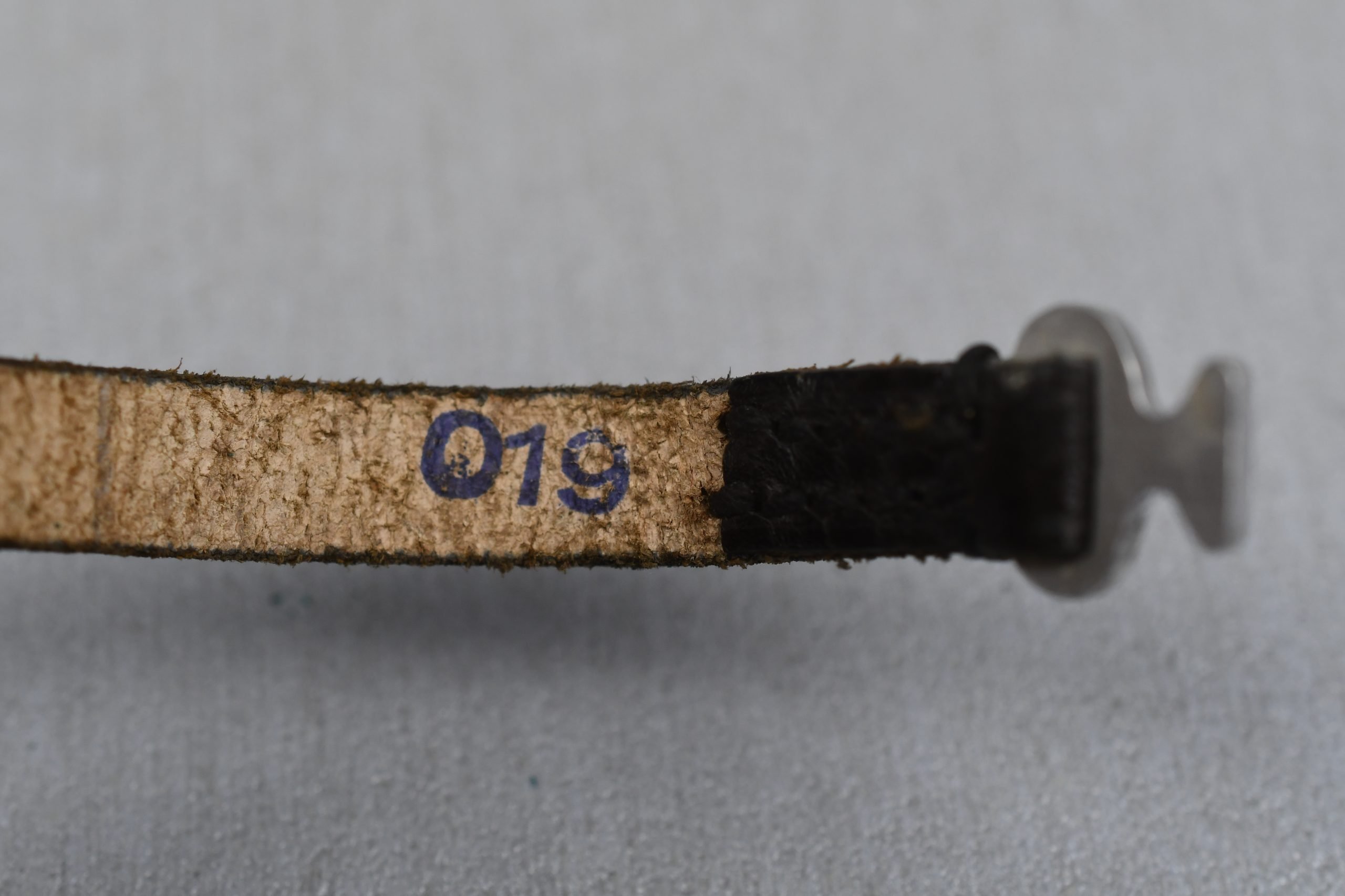 Wehrmacht standard field compass 'Marschkompaß' by MK with matching strap — image 7