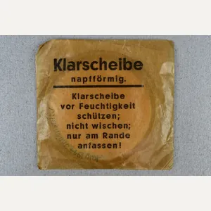 M31 German gas mask spare glasses 'Klarscheiben'