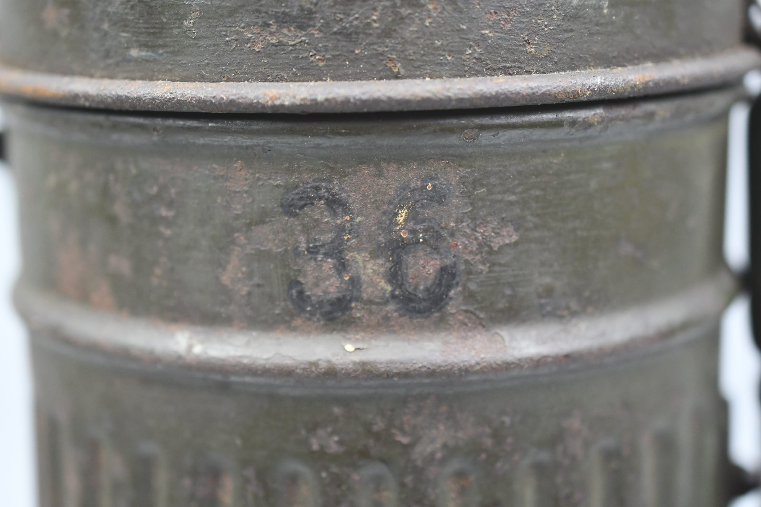 Wehrmacht M31 gas mask with reissued short canister 1937 — image 14