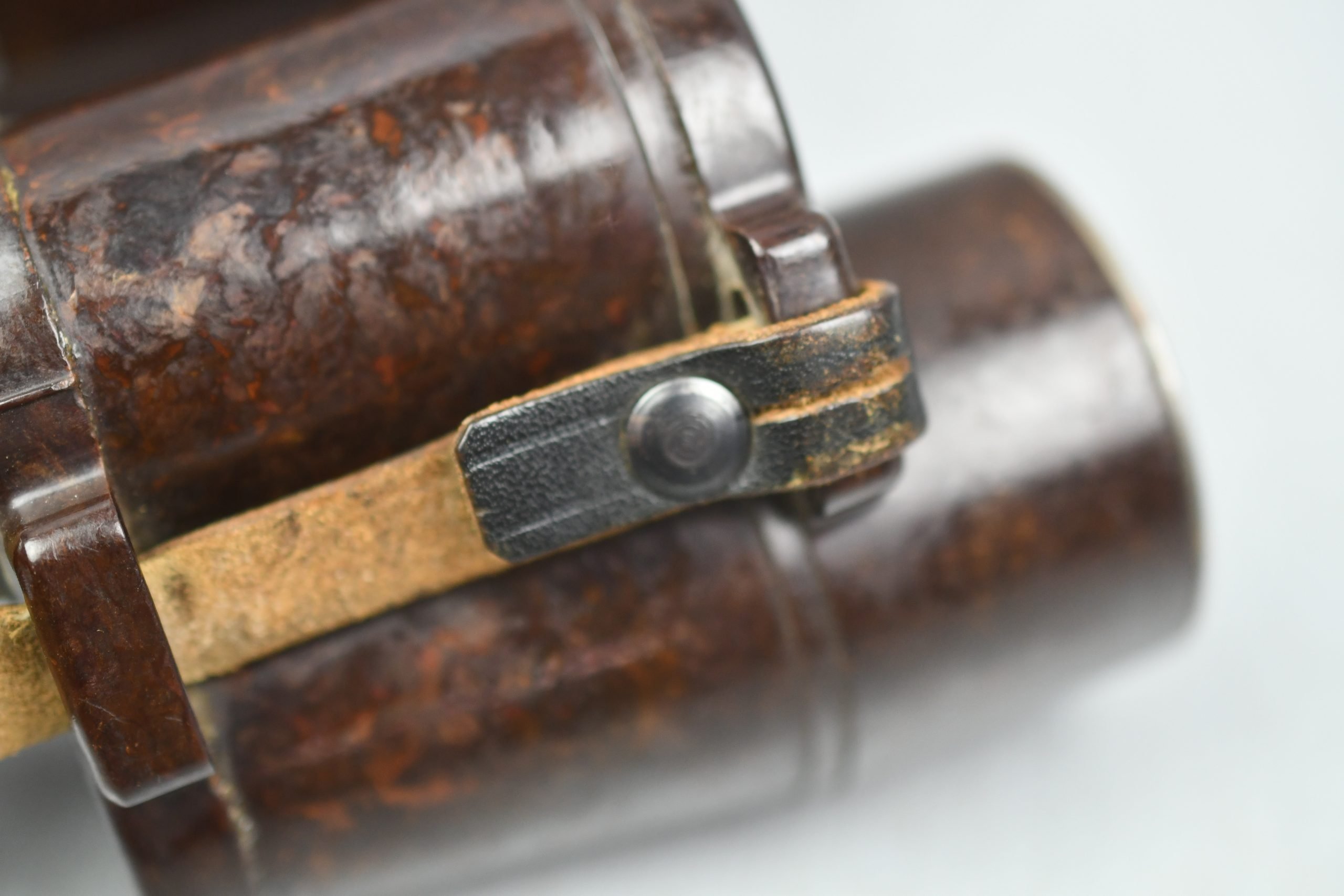 RARE Wehrmacht bakelite 6×30 binoculars 'Dienstglast' by CNX — image 14