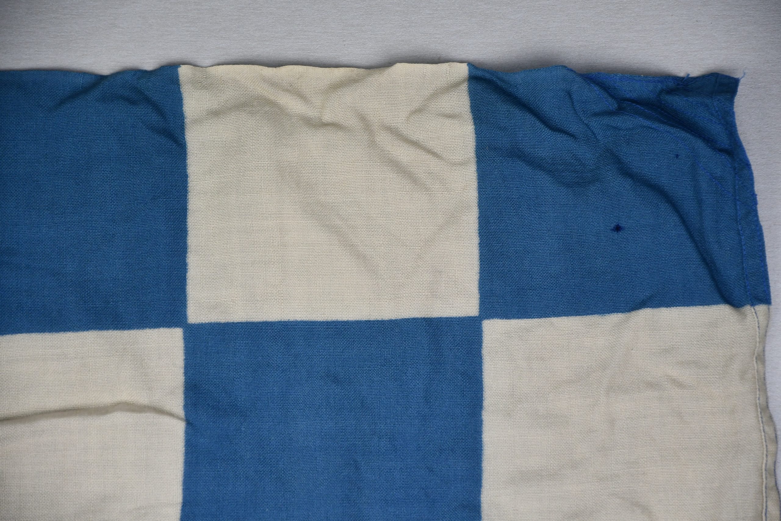 WW2 German Kriegsmarine International Signal Flag 'N' by P&Co. 50 x 60 — image 8