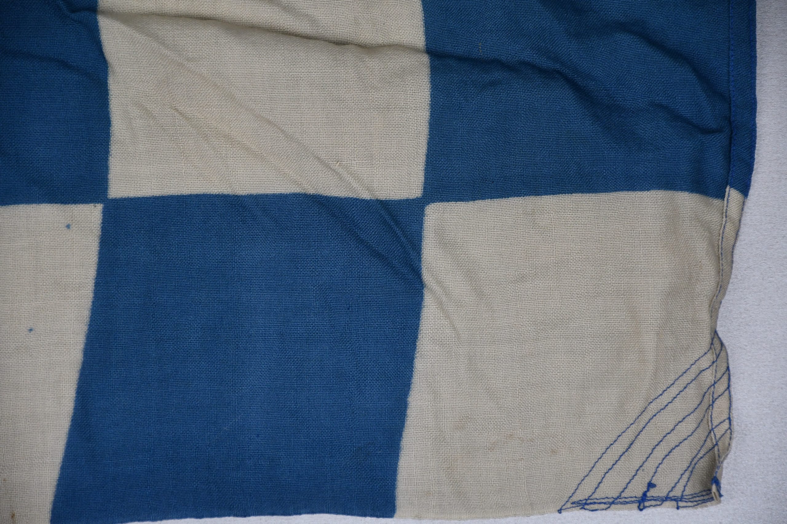 WW2 German Kriegsmarine International Signal Flag 'N' by P&Co. 50 x 60 — image 9