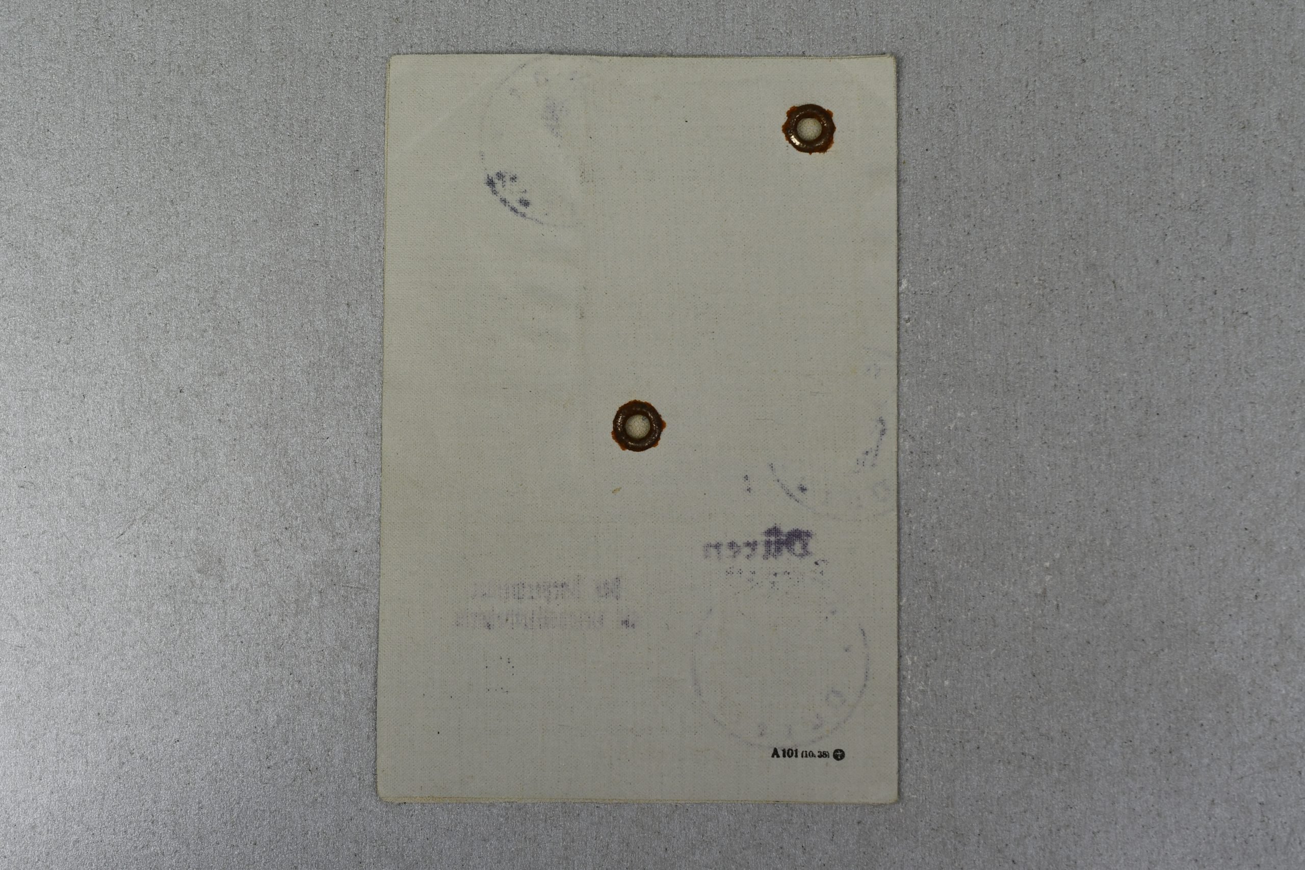 Deutsches Reich Kennkarte – Düren Issued 1942 – Wilhelm Blings — image 3