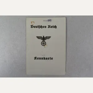 Deutsches Reich Kennkarte – Düren Issued 1942 – Wilhelm Blings