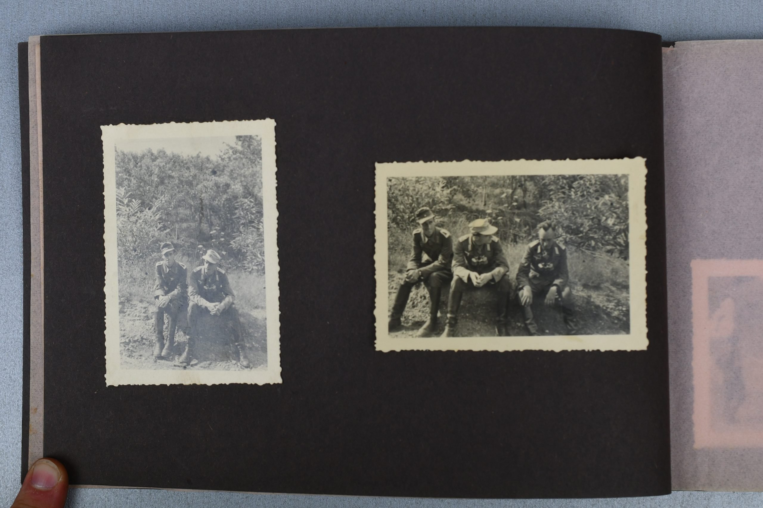 Army (Heer) 'tropical' Photoalbum Italy August 1944 'Bandenkampf' — image 6