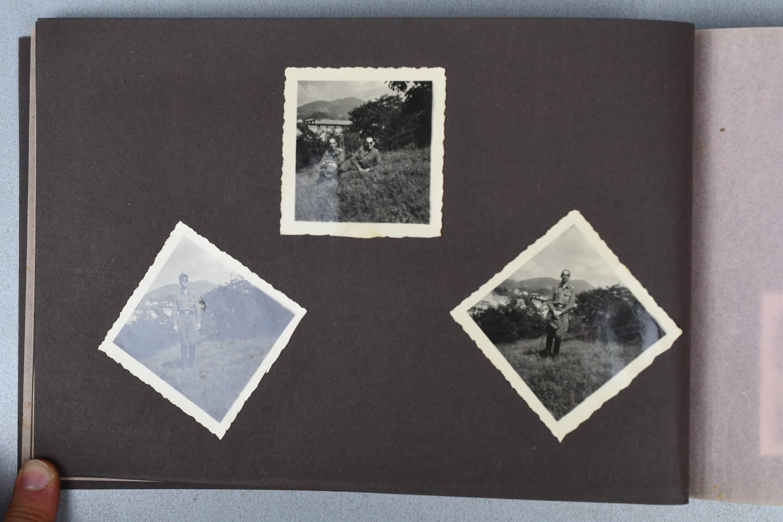 Army (Heer) 'tropical' Photoalbum Italy August 1944 'Bandenkampf' — image 8