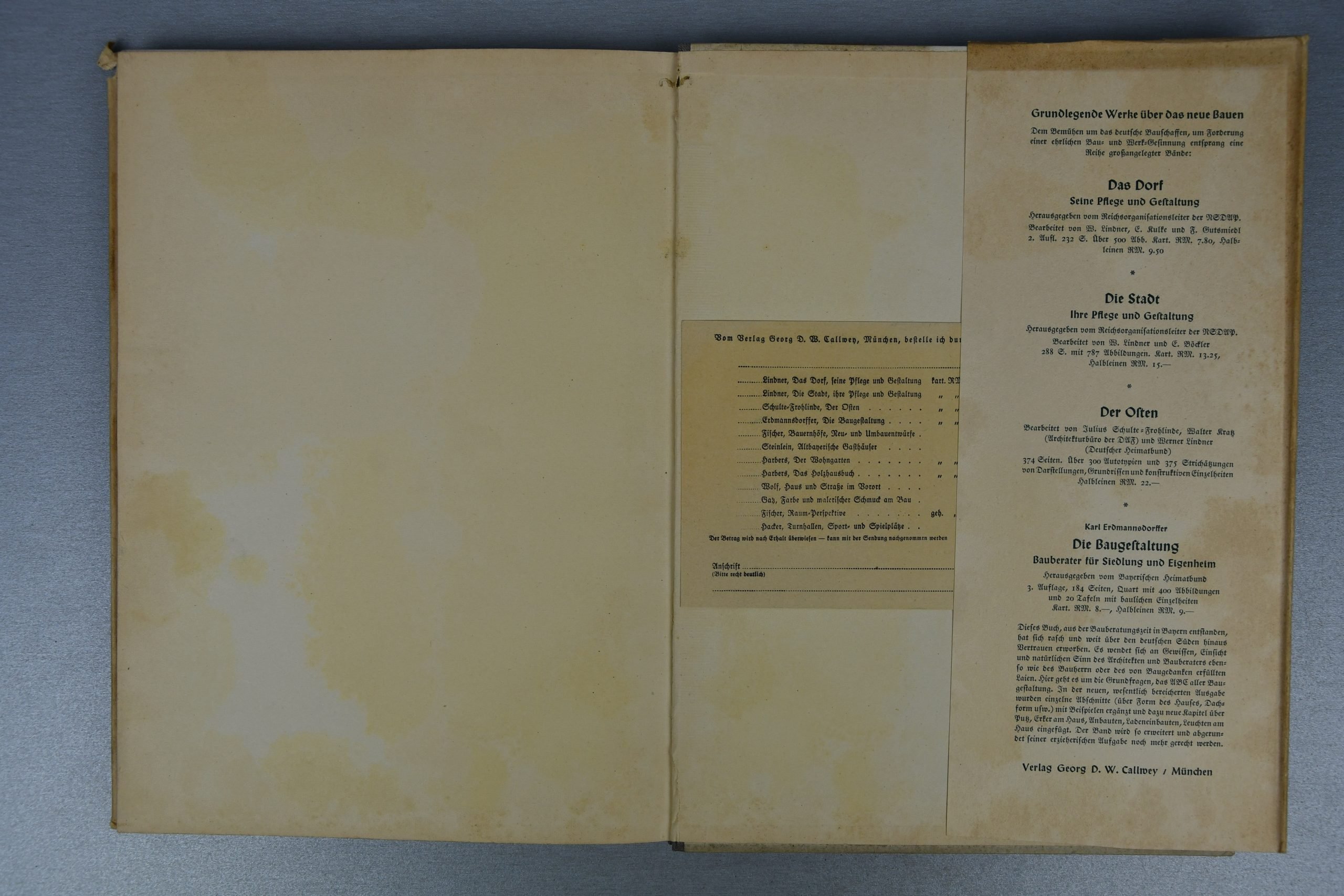 Hardcover book Gasthaus und Gaststätte – Farbe und malerischer Schmuck by Konrad Gatz — image 6