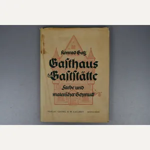 Hardcover book Gasthaus und Gaststätte – Farbe und malerischer Schmuck …