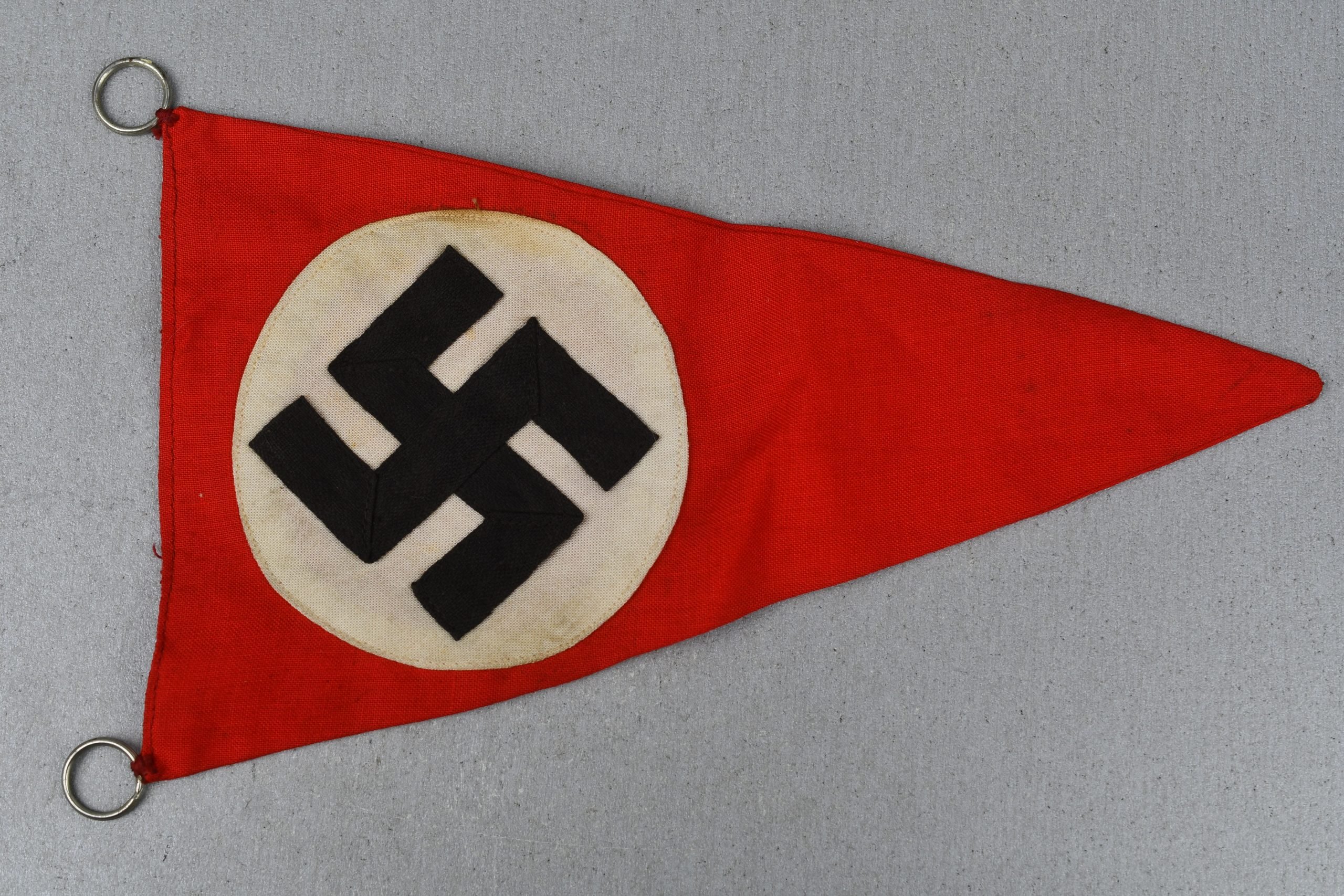 NSDAP swastika vehicle pennant flag — image 3