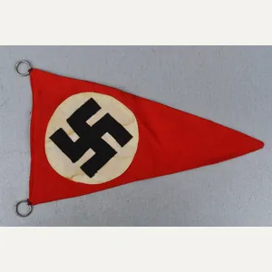 NSDAP swastika vehicle pennant flag