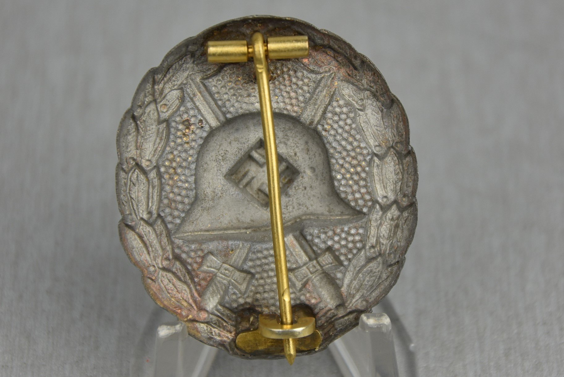 First pattern silver wound badge by GWL — image 2