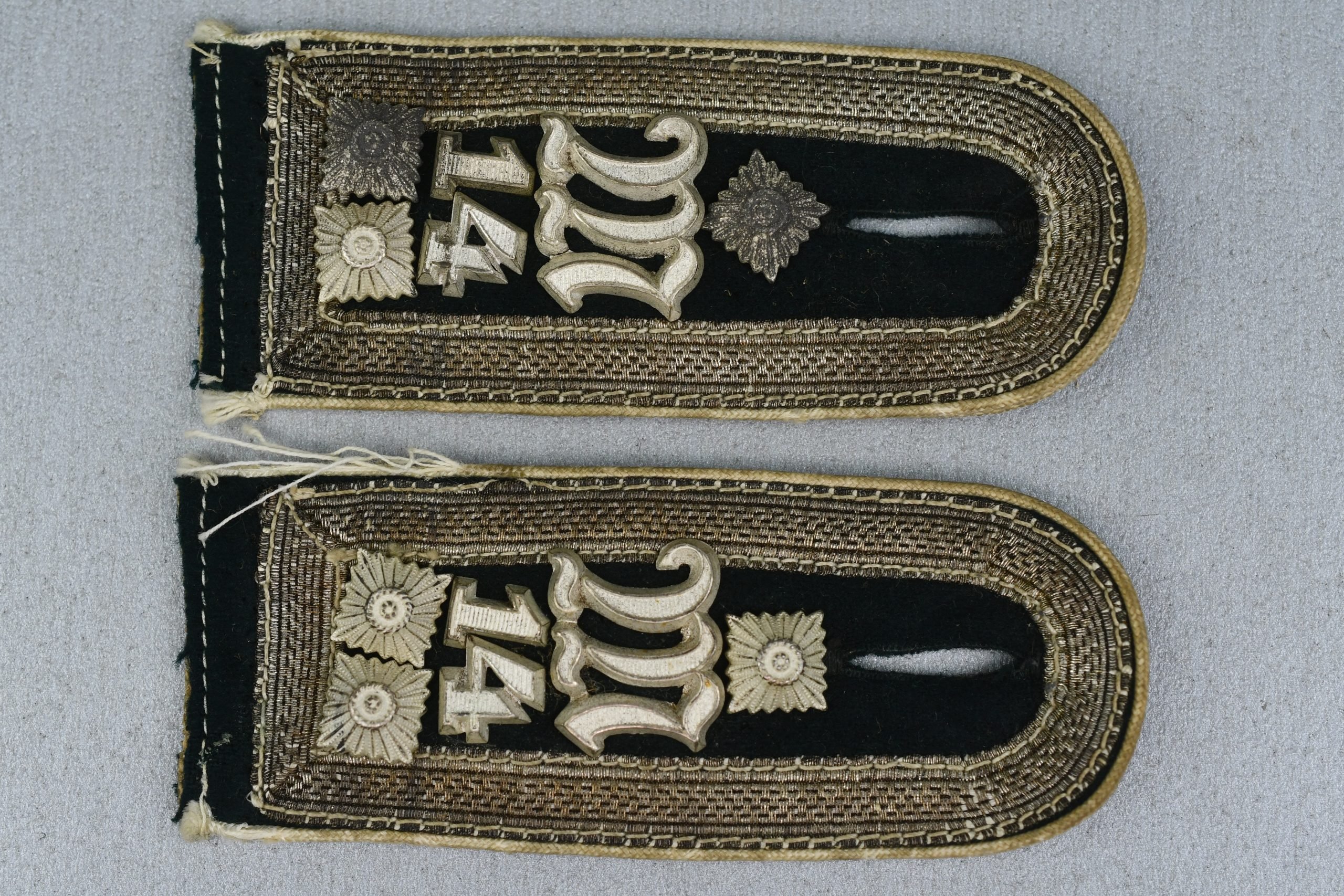 M36 army (Heer) Maschinengewehr-Bataillon 14 shoulder boards for Waffenrock — image 2