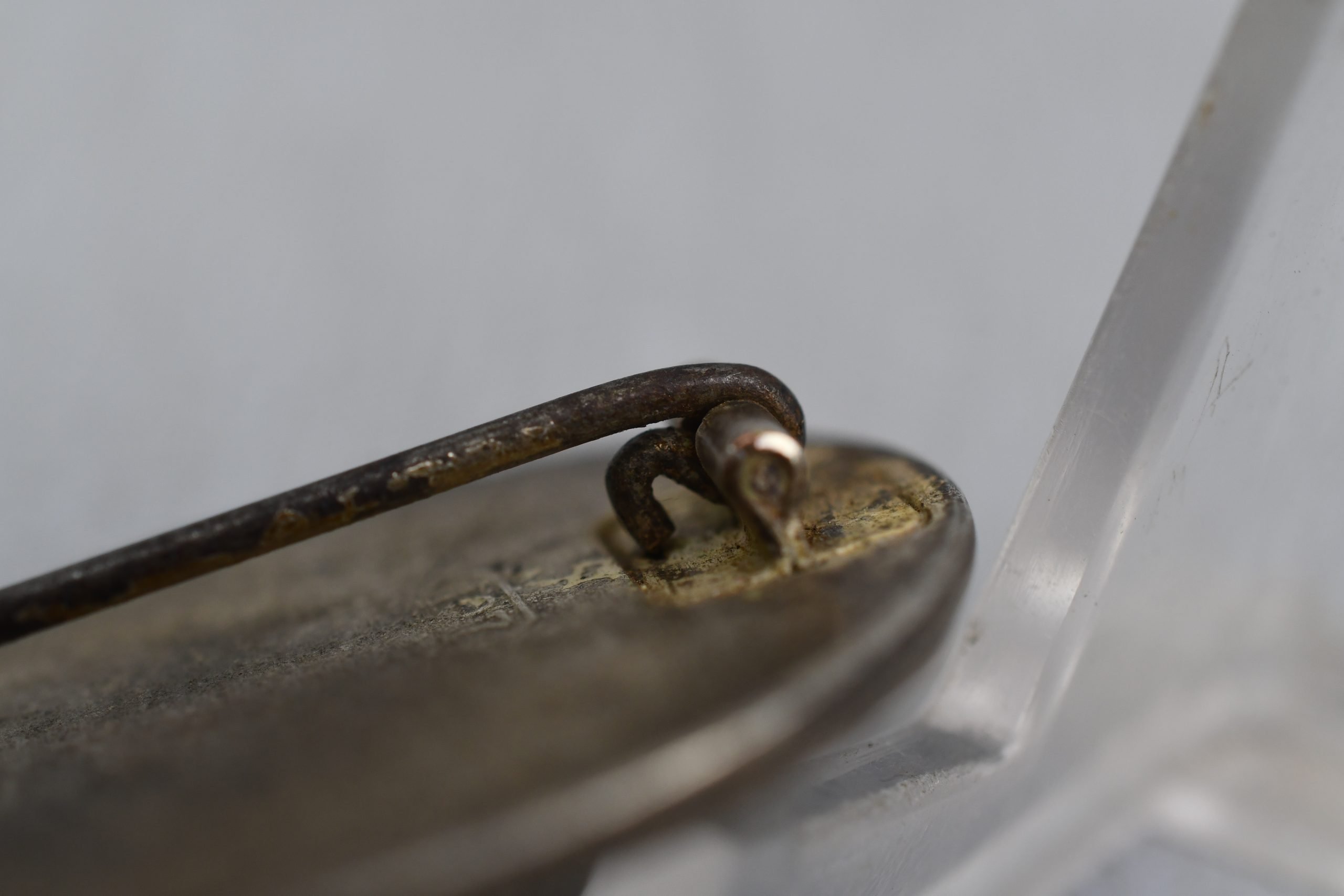 Silver wound badge by Carl Wild '107' — image 5