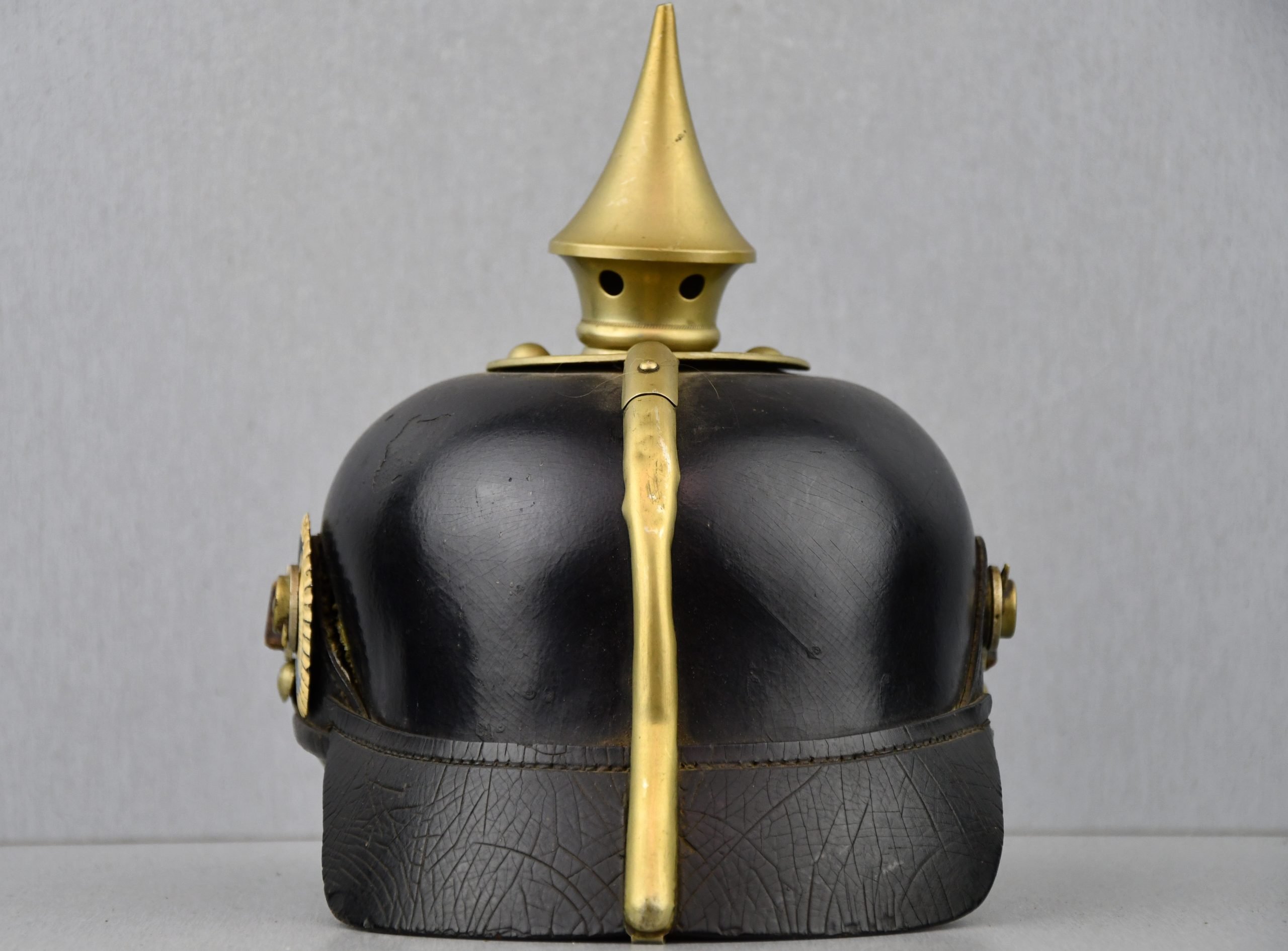 M95 German 'Bavarian' spike helmet Pioneer or 1st Regt. (Leib) — image 3