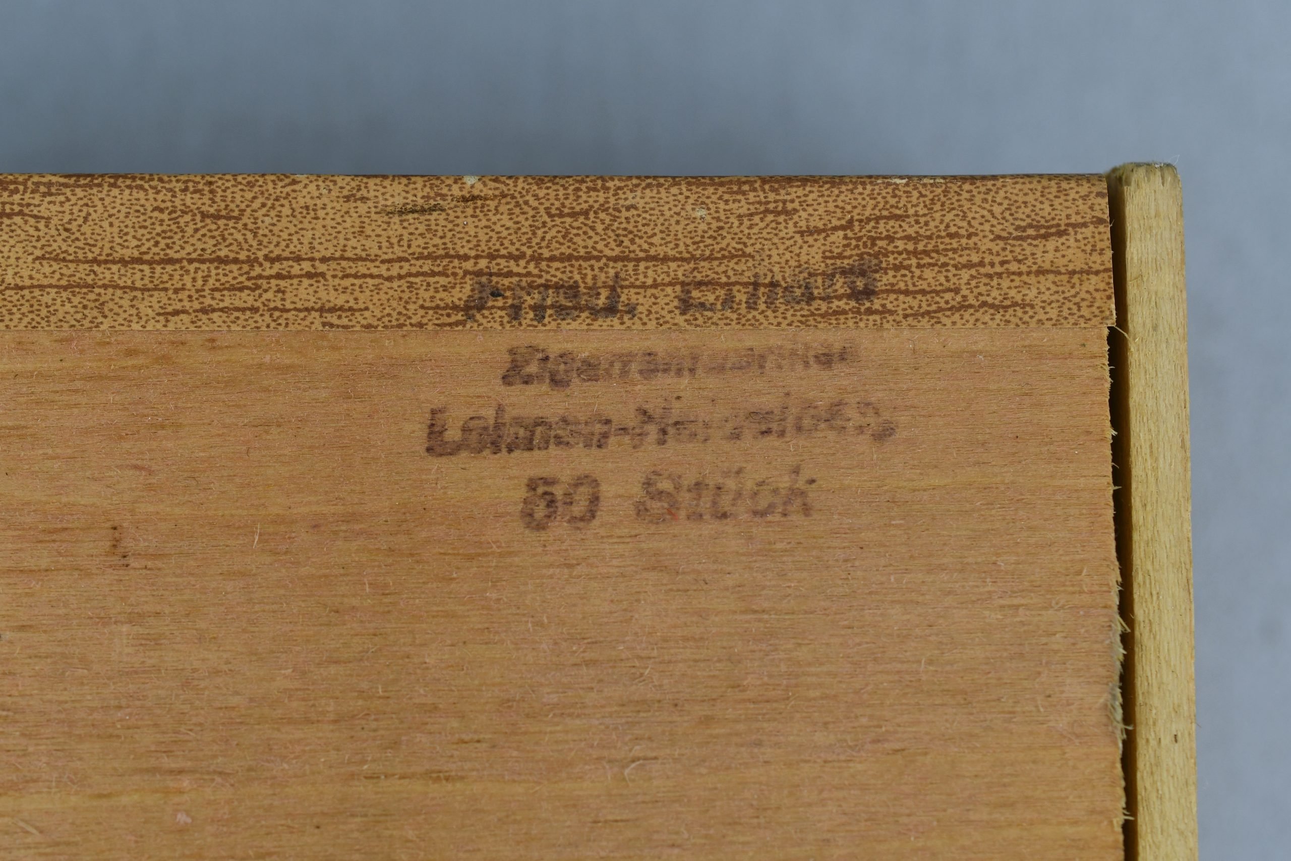 German WW2 Unopened 'Aranca' Cigar Box (50 Cigars) with Original Nazi Seal — image 2