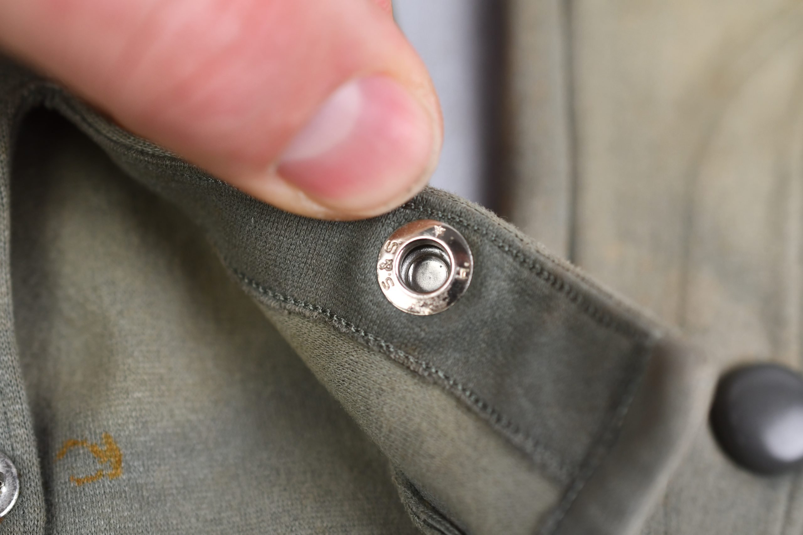 Wehrmacht – Waffen-SS suede officer gloves — image 4